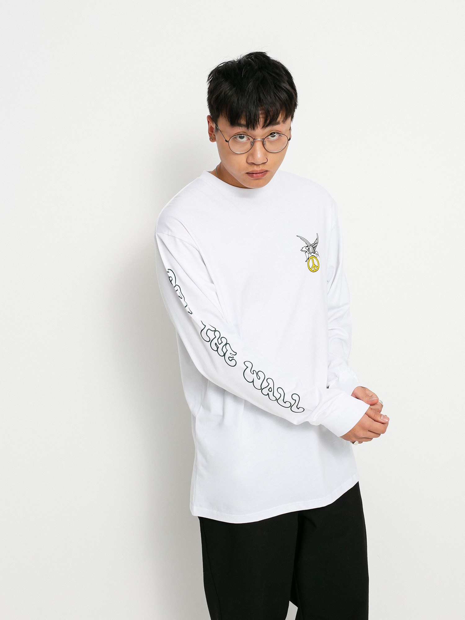 Vans Trippy Outdoors Hosszú ujjú felső (white)