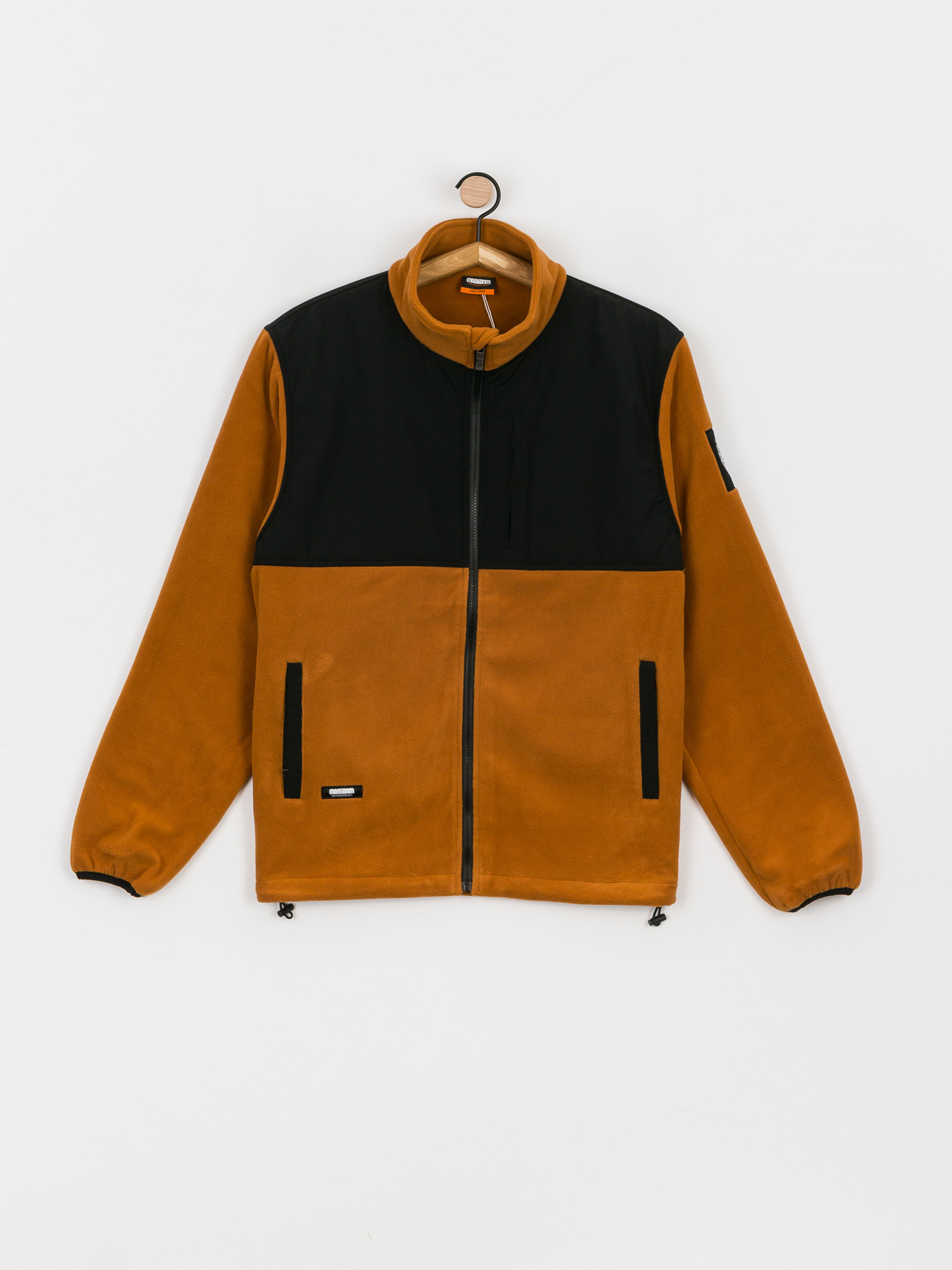 Férfi MassDnm Berg Polár pulóver (brown)