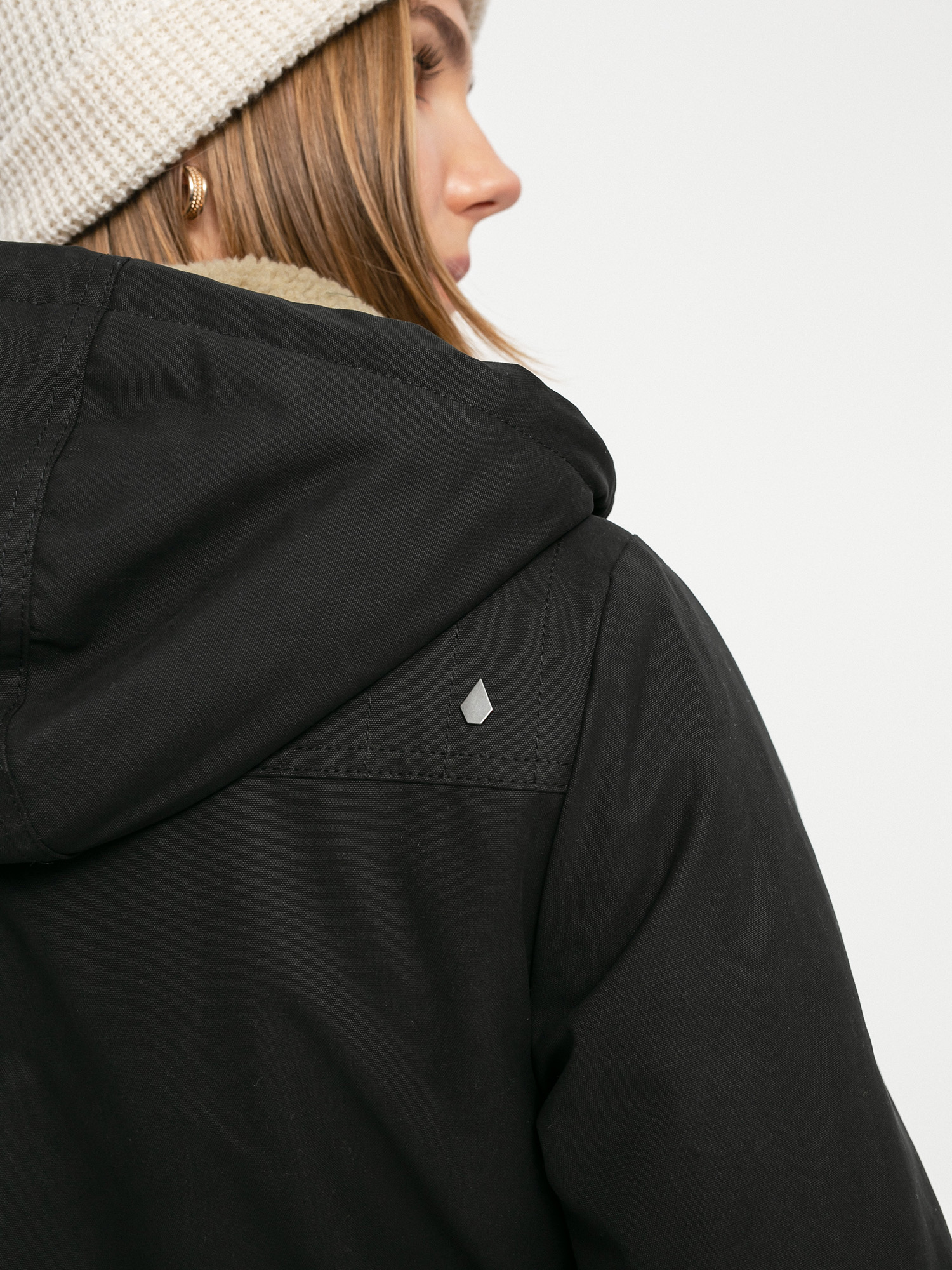 Volcom Walk On By 5K Parka Dzseki Wmn (black)