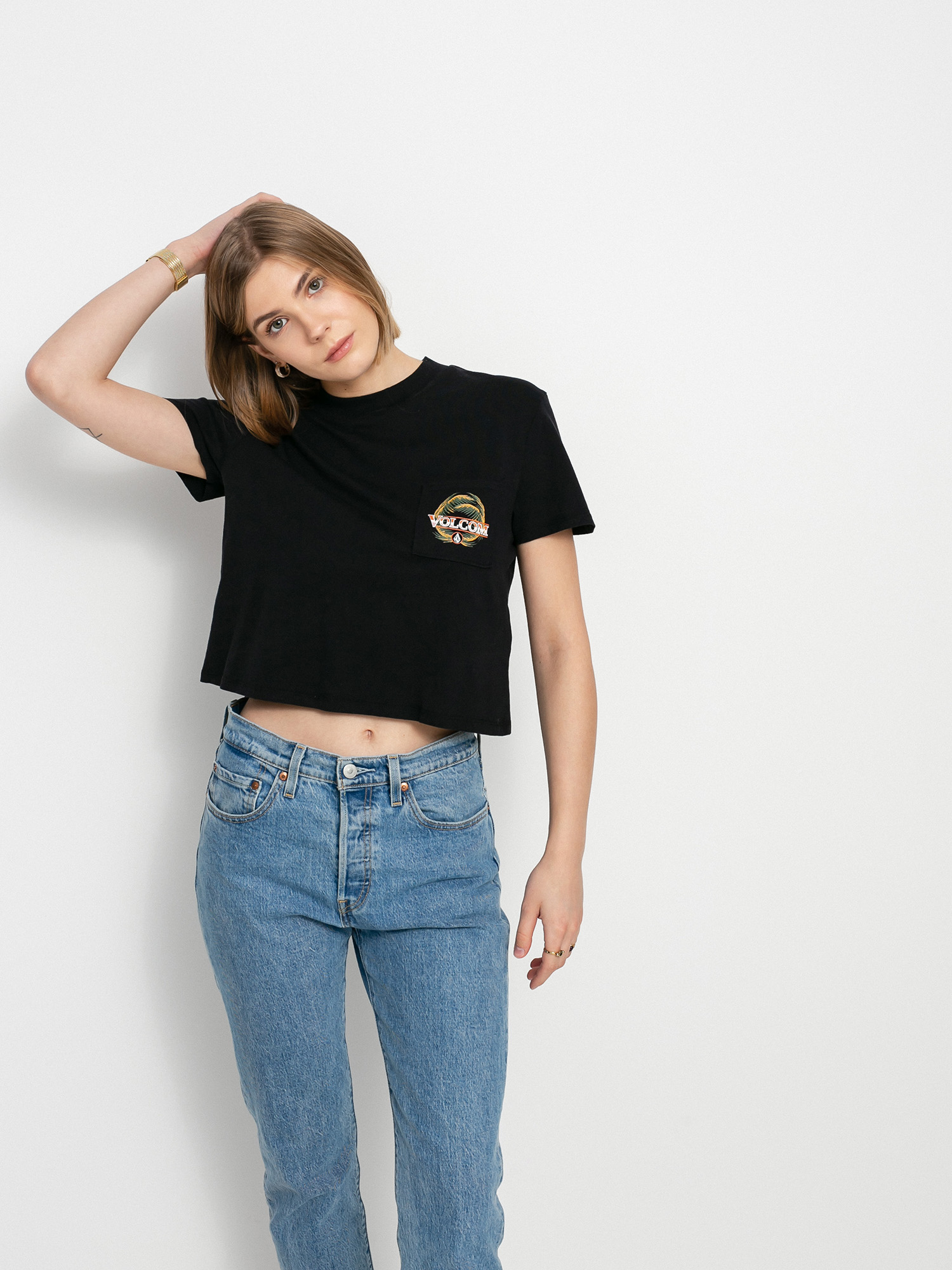 Volcom Pocket Dial póló Wmn (black)