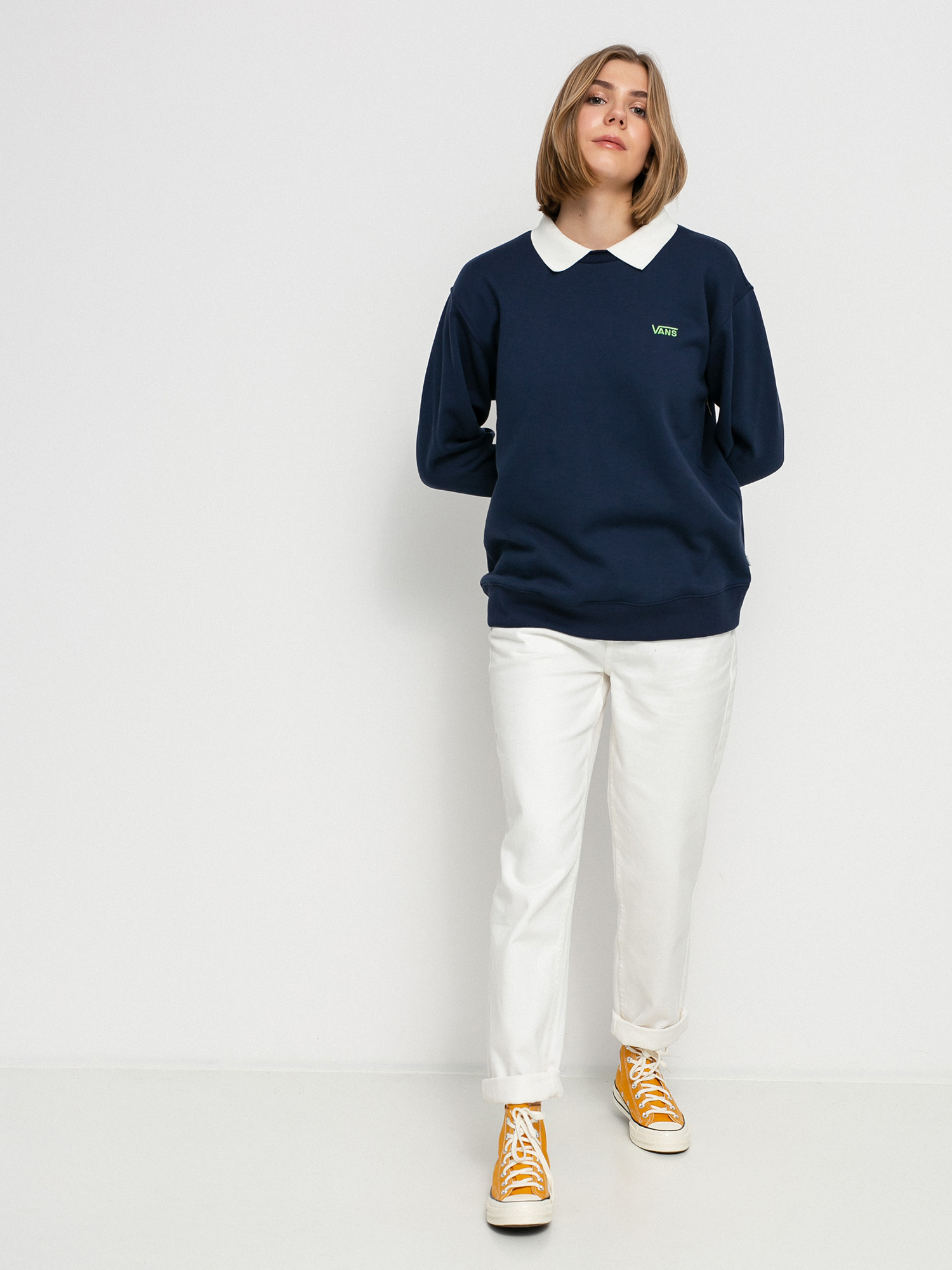 Vans Brighton Crew Pólóing Wmn (dress blues)