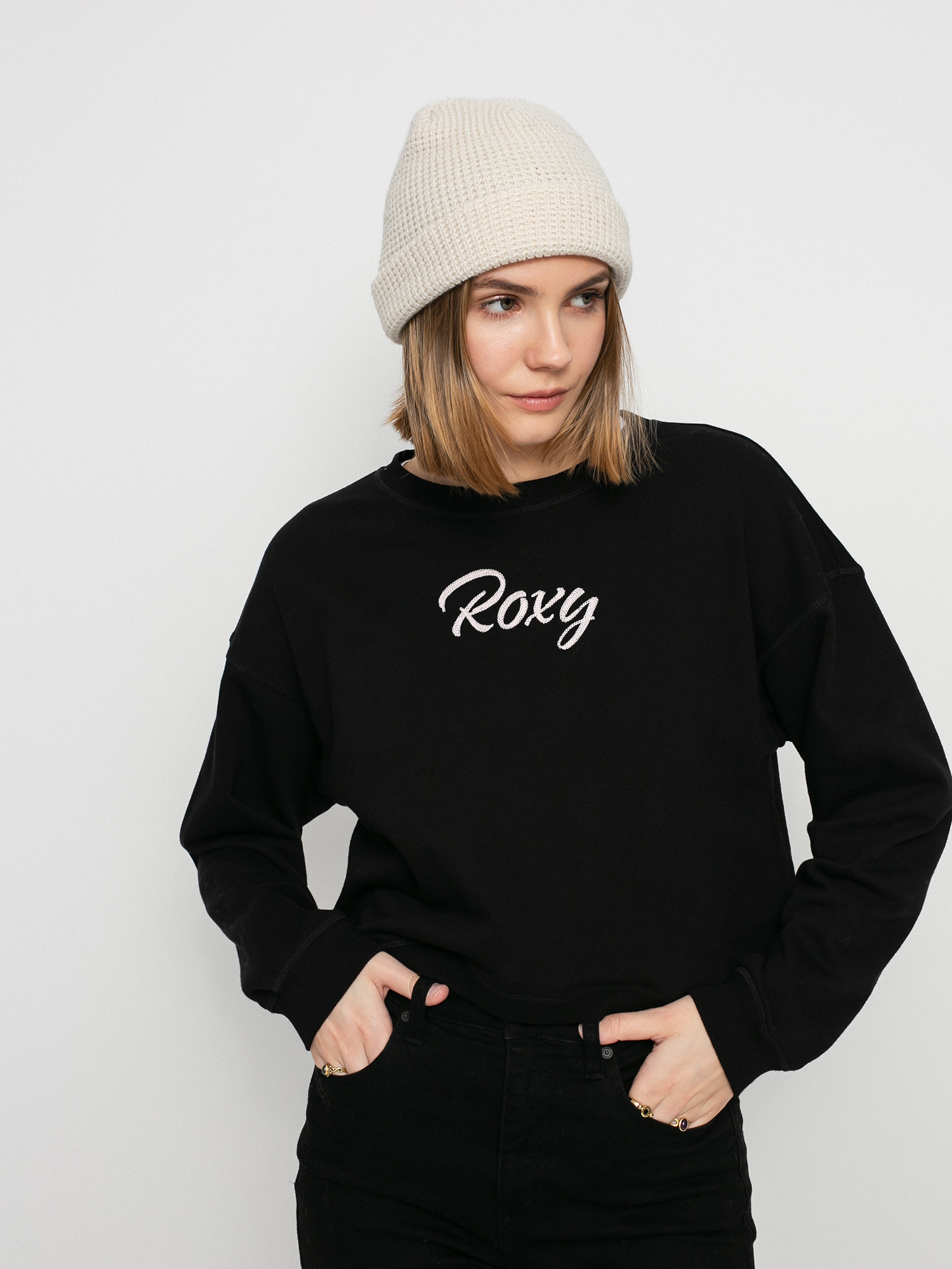 Roxy Break Away Pulóver Wmn (anthracite)