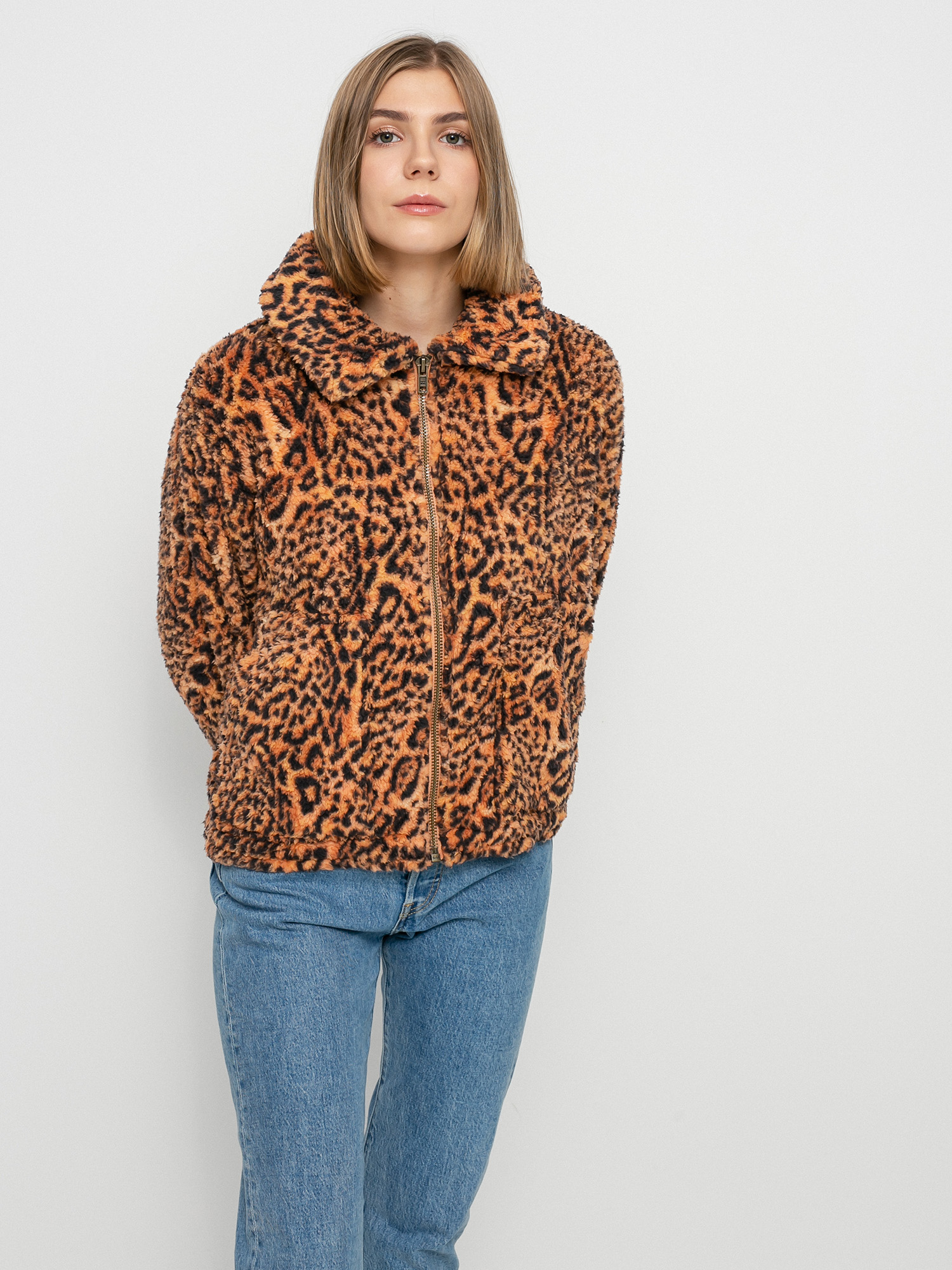 Női Billabong Always Cozy 2 Polár pulóver (animal)