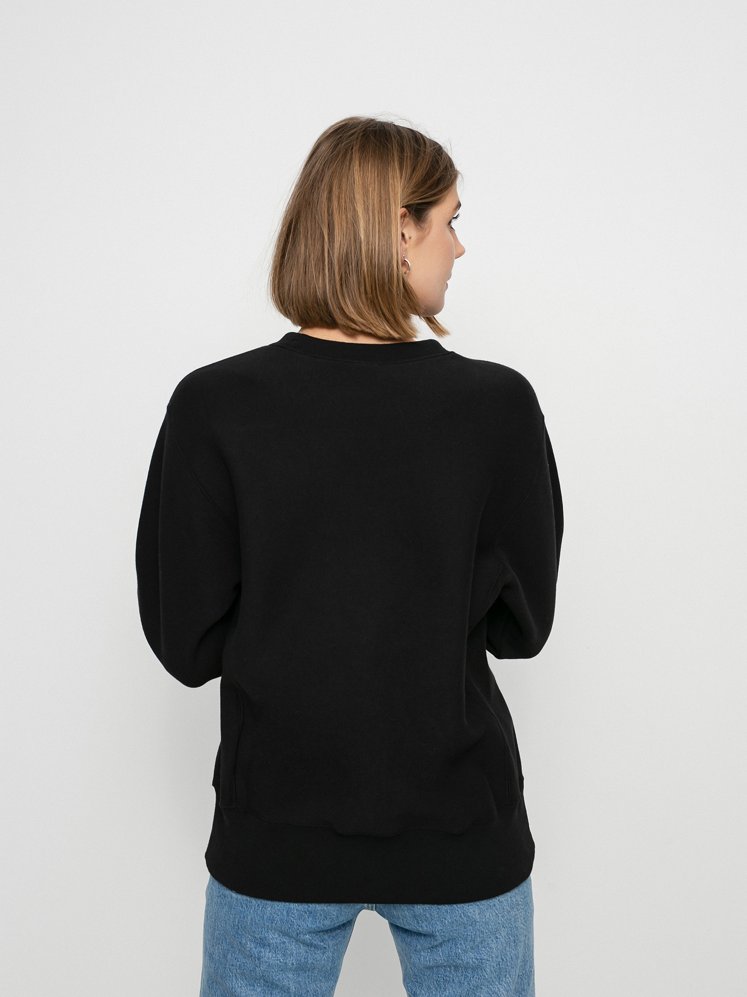 Champion Crewneck Sweatshirt 114789 Pulóver Wmn (nbk)