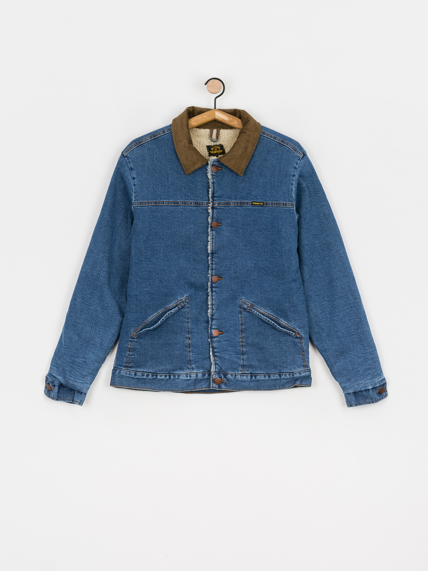 Billabong X Wrangler Range Denim Sherpa Dzseki (ocean)