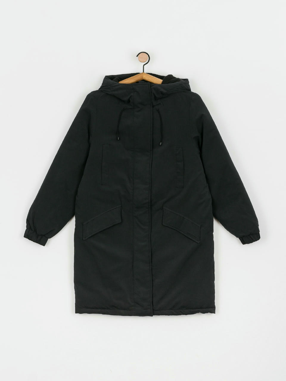 Volcom Sleepi Puff Parka Dzseki Wmn (black)