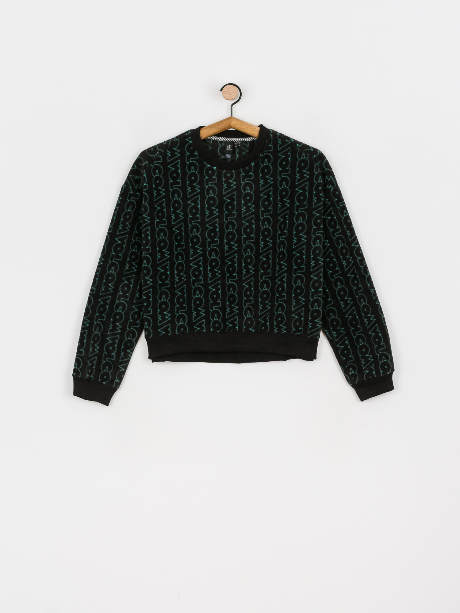 Volcom Error 76 Crew Pulóver Wmn (black)