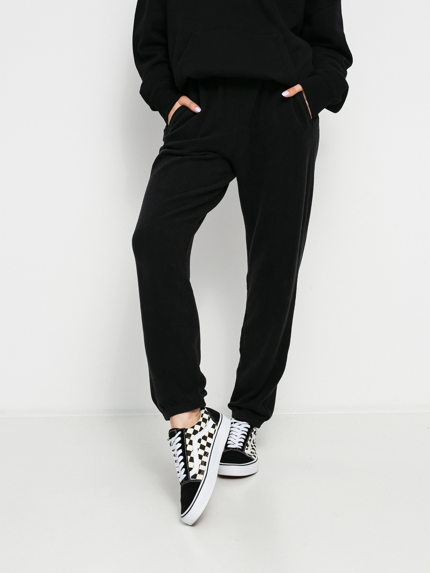 Volcom Lil Fleece Kisnadrág Wmn (black)