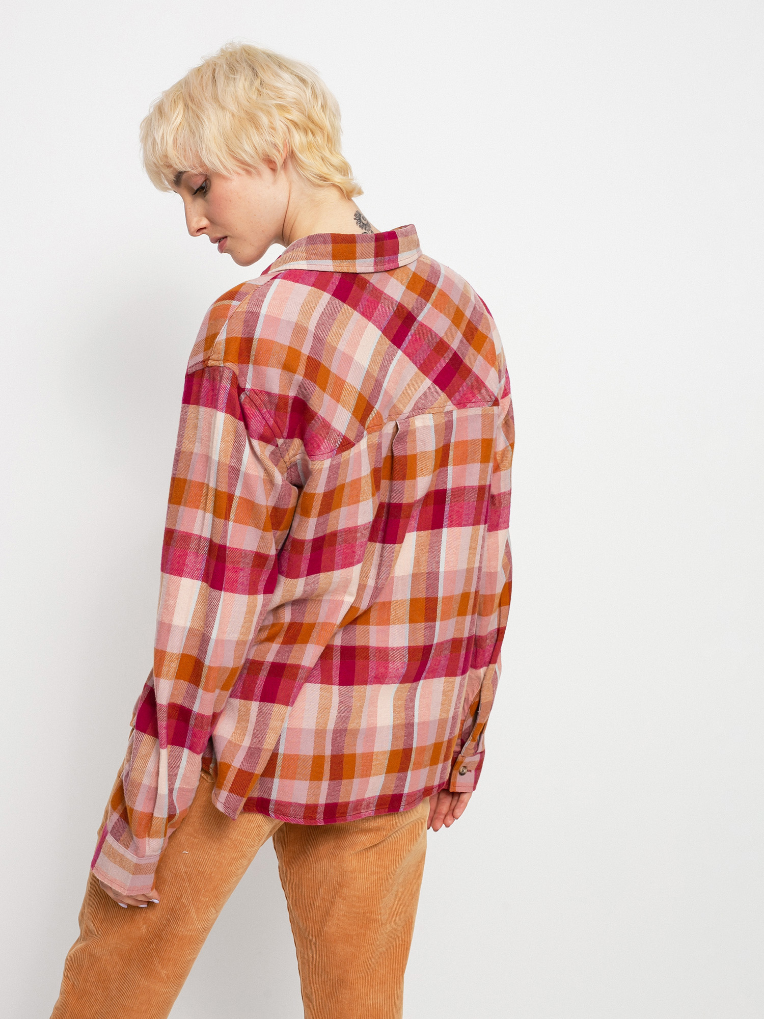 Volcom Plaid To Meet U Ing Wmn (auburn)
