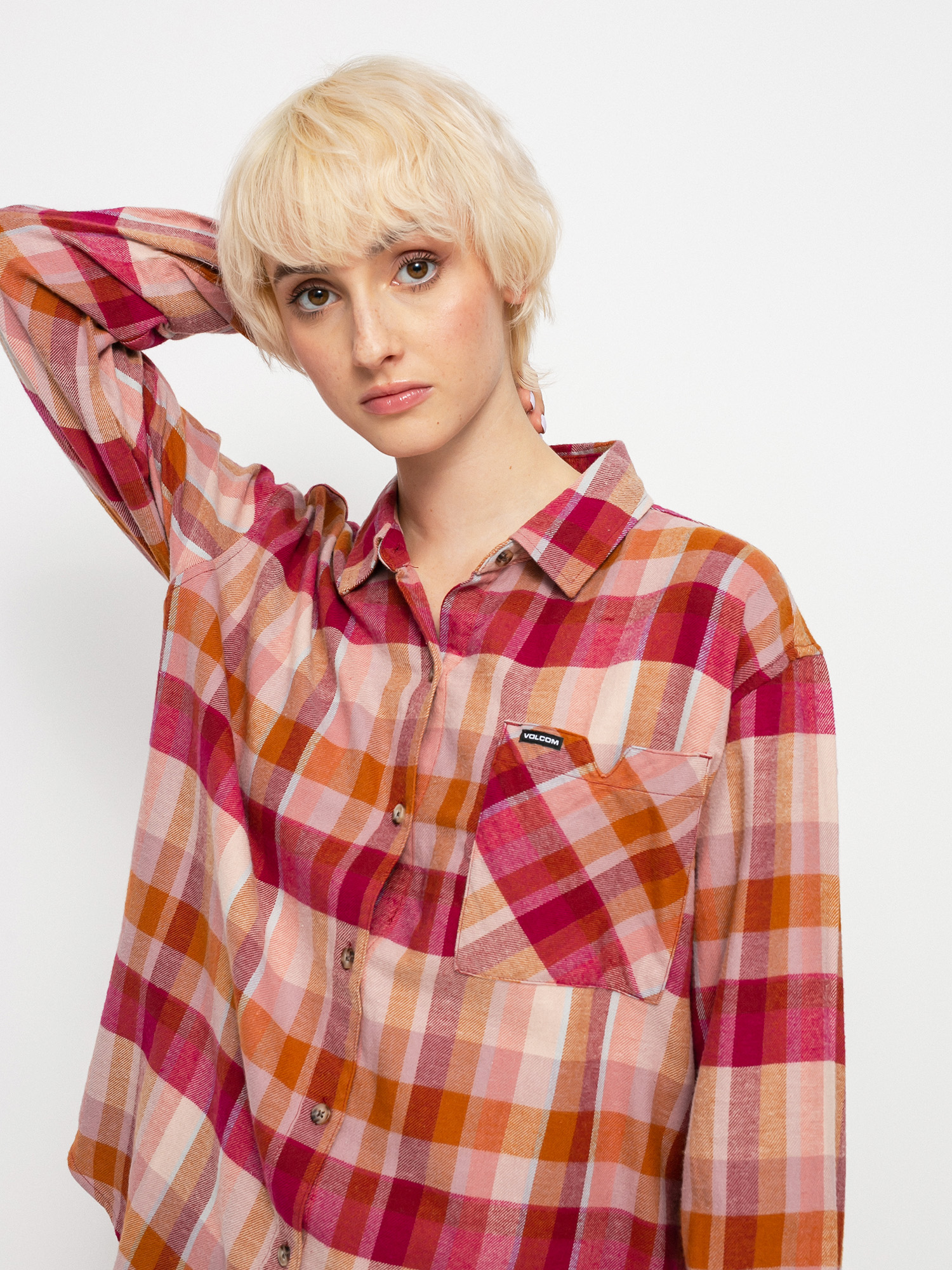 Volcom Plaid To Meet U Ing Wmn (auburn)