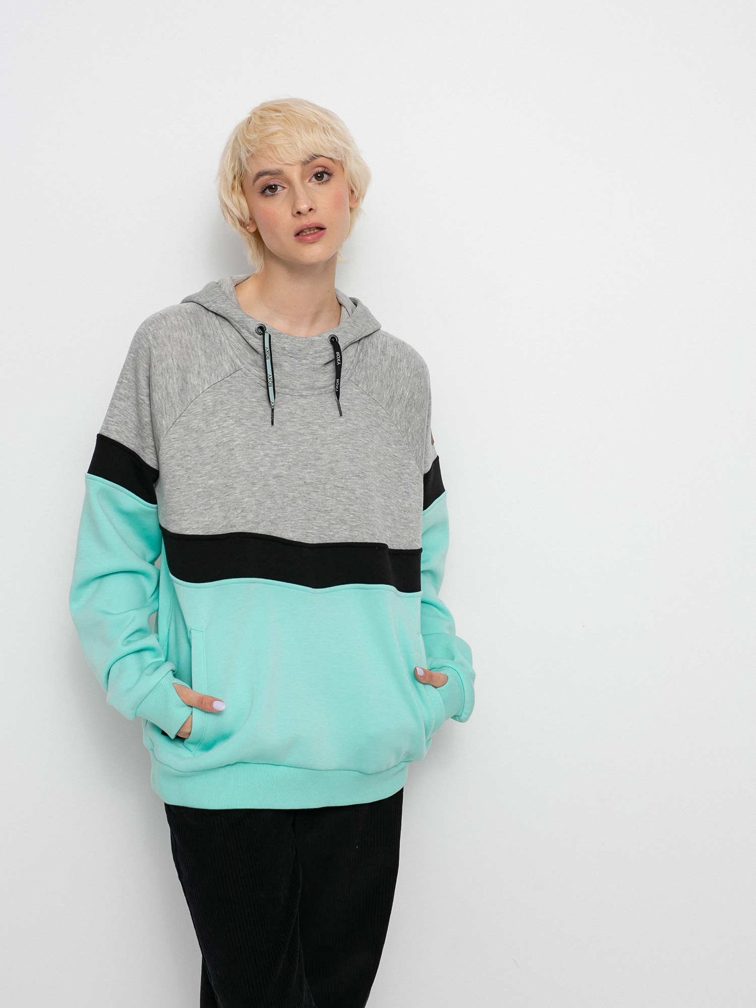 Női Roxy Liberty HD Thermo pulóver (heather grey)