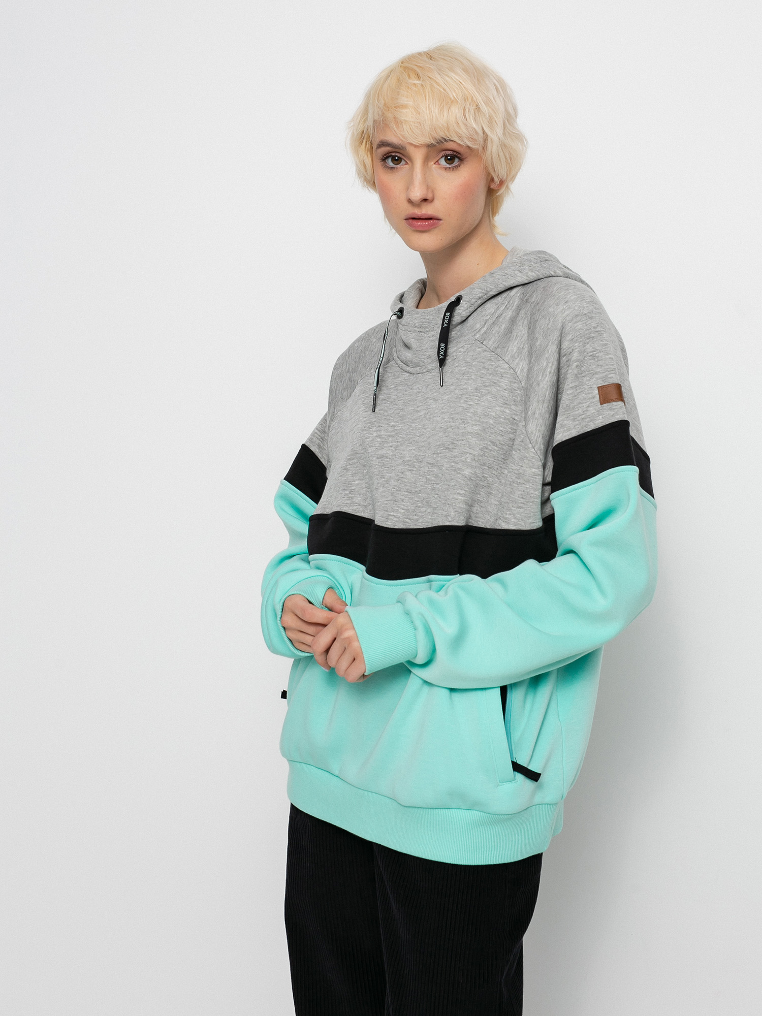 Női Roxy Liberty HD Thermo pulóver (heather grey)