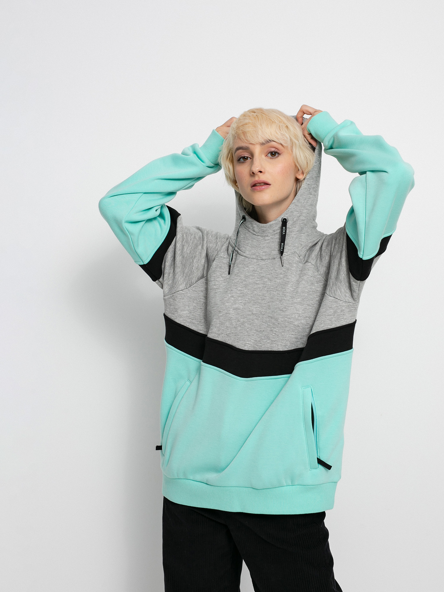 Női Roxy Liberty HD Thermo pulóver (heather grey)