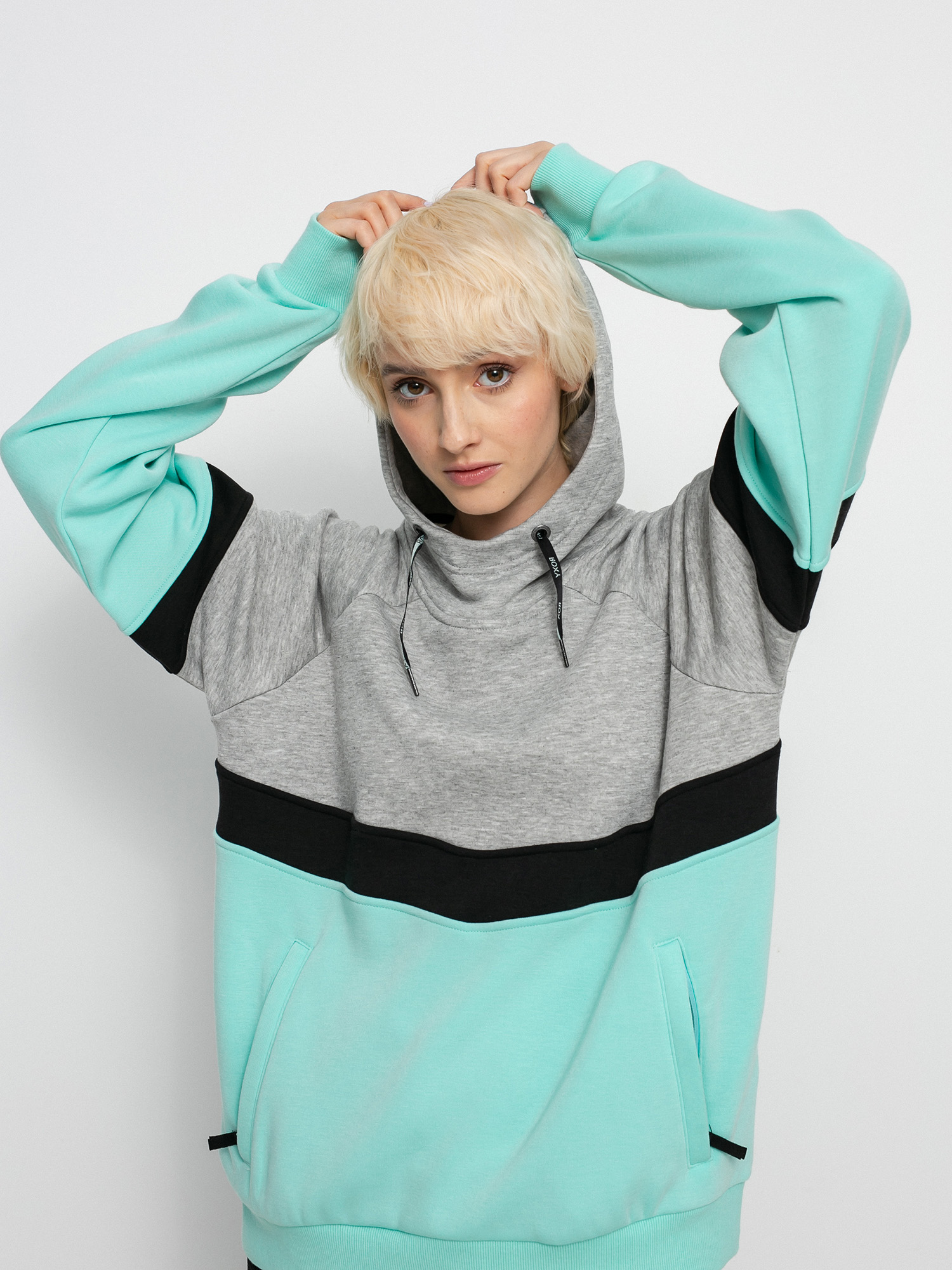 Női Roxy Liberty HD Thermo pulóver (heather grey)