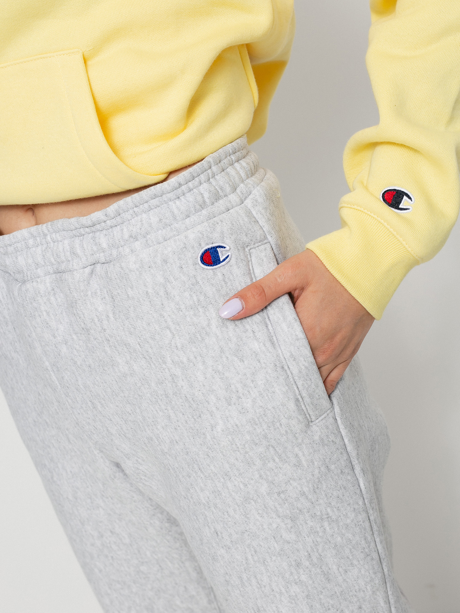 Champion Rib Cuff Pants 114614 Kisnadrág Wmn (loxgm)