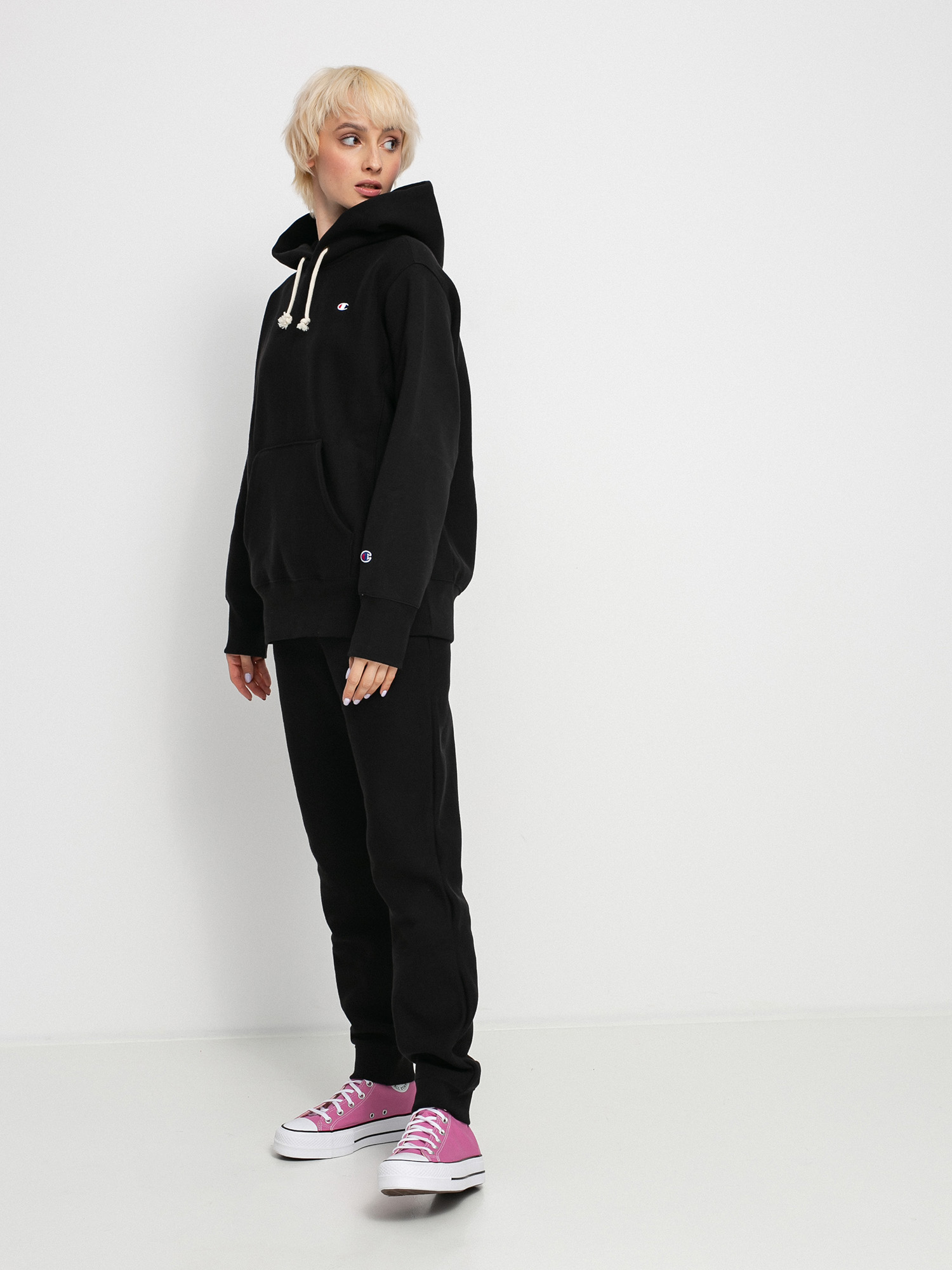 Champion Rib Cuff Pants 114614 Kisnadrág Wmn (nbk)