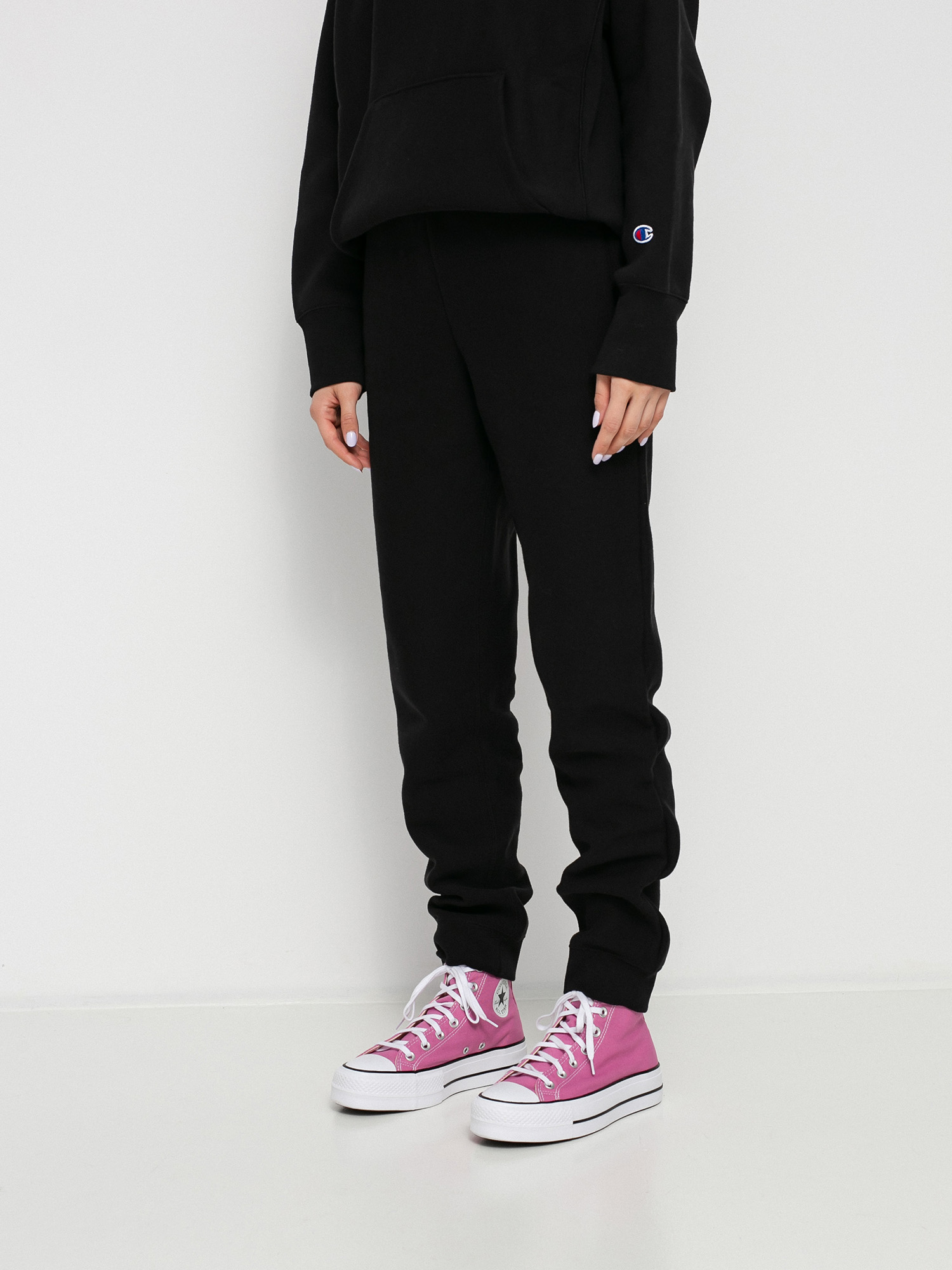 Champion Rib Cuff Pants 114614 Kisnadrág Wmn (nbk)