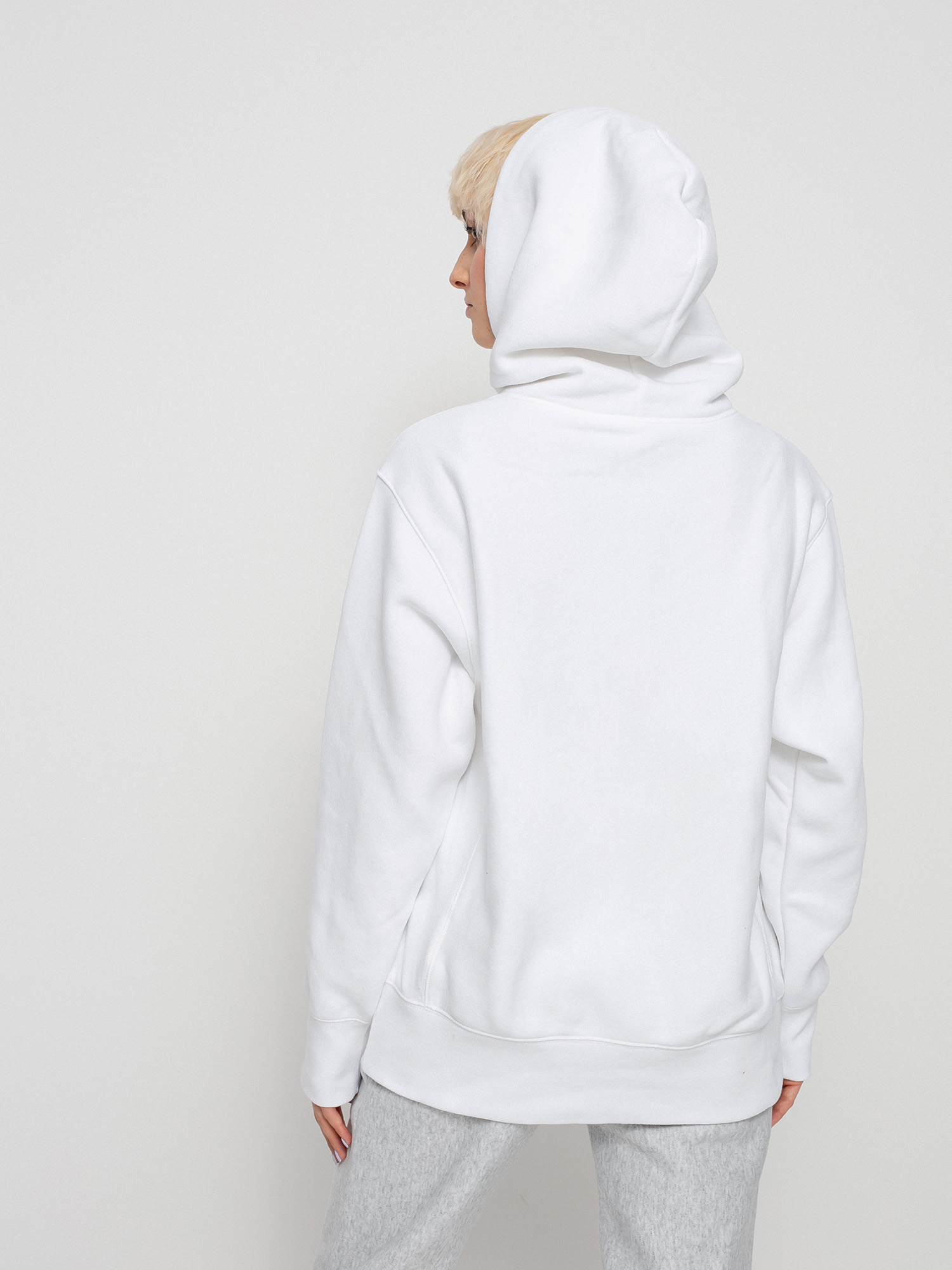 Champion Sweatshirt HD 114778 Kapucnis pulóver Wmn (wht)