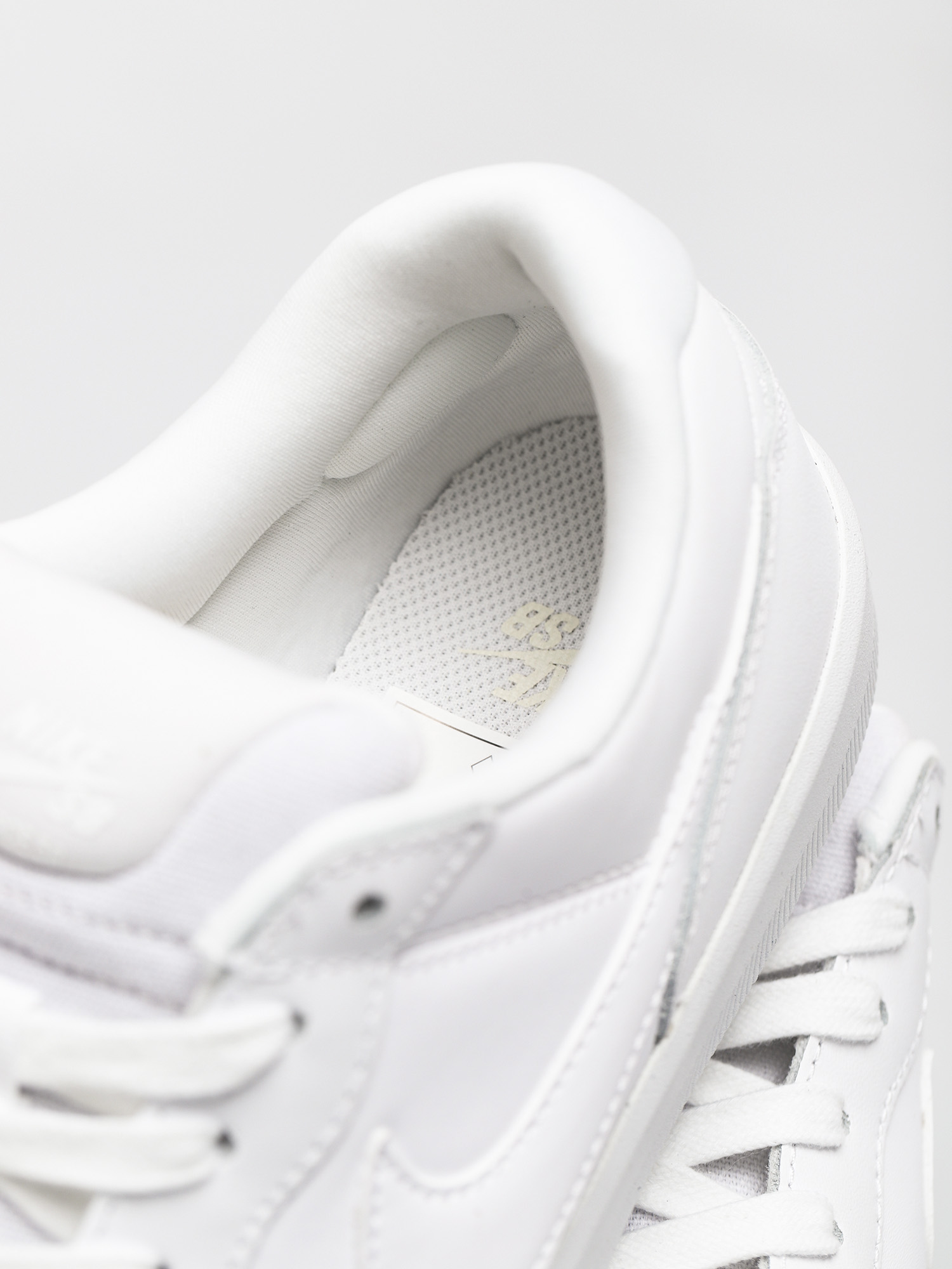 Nike SB Force 58 Premium Leather Cipők (white/white white white)