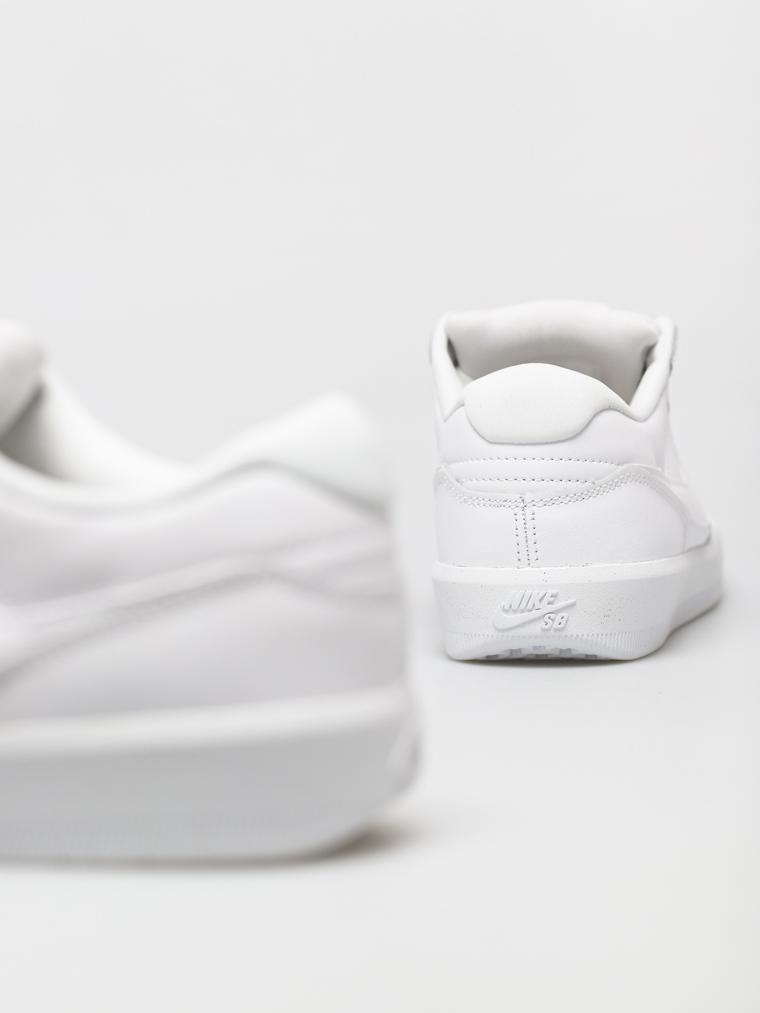 Nike SB Force 58 Premium Leather Cipők (white/white white white)