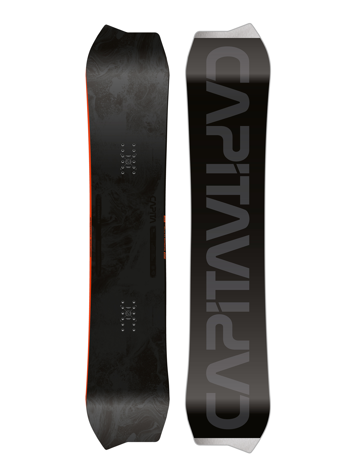 Férfi Capita The Asymulator Snowboard (black/dark grey)