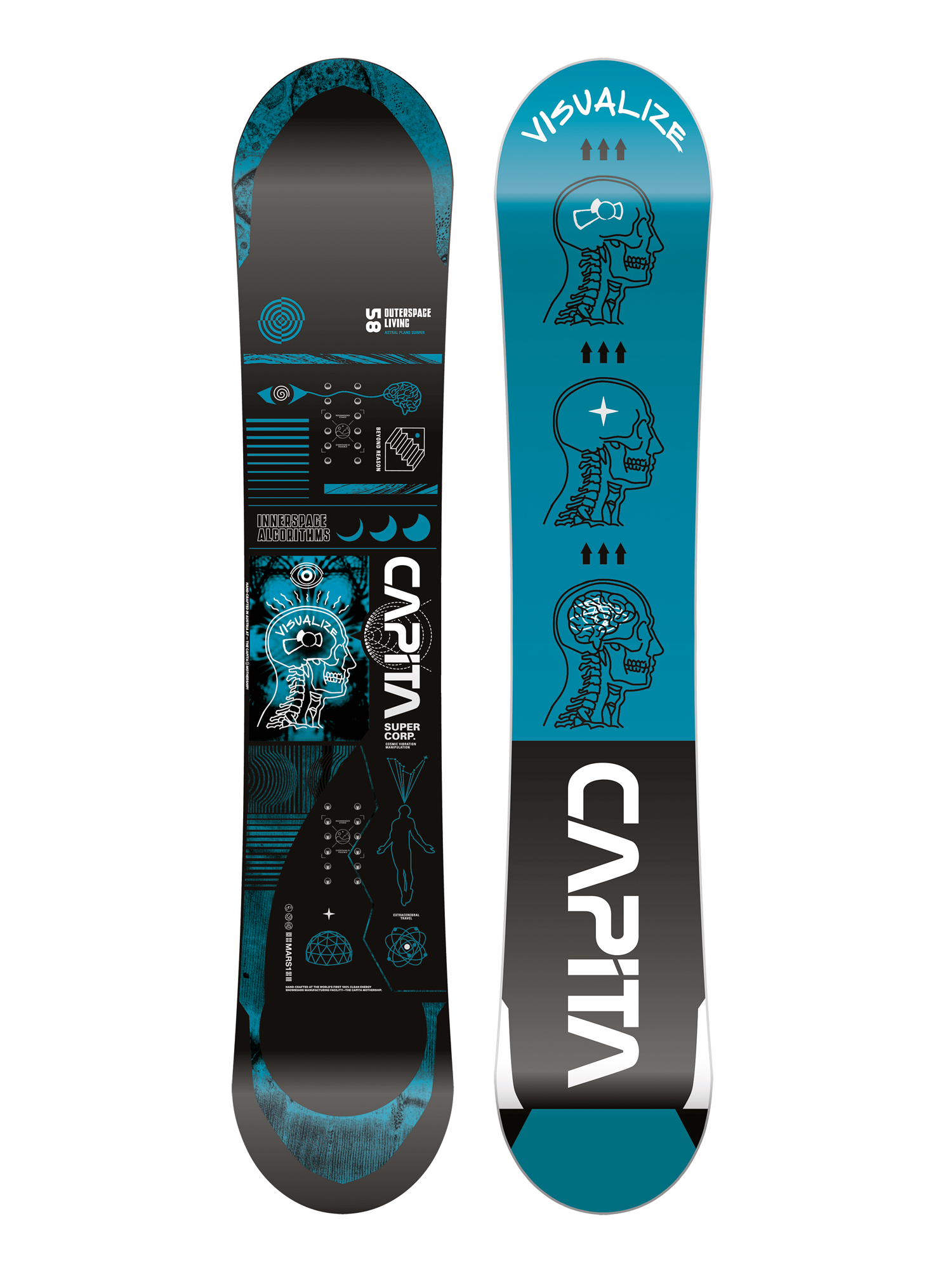 Férfi Capita Outerspace Living Snowboard (blue)