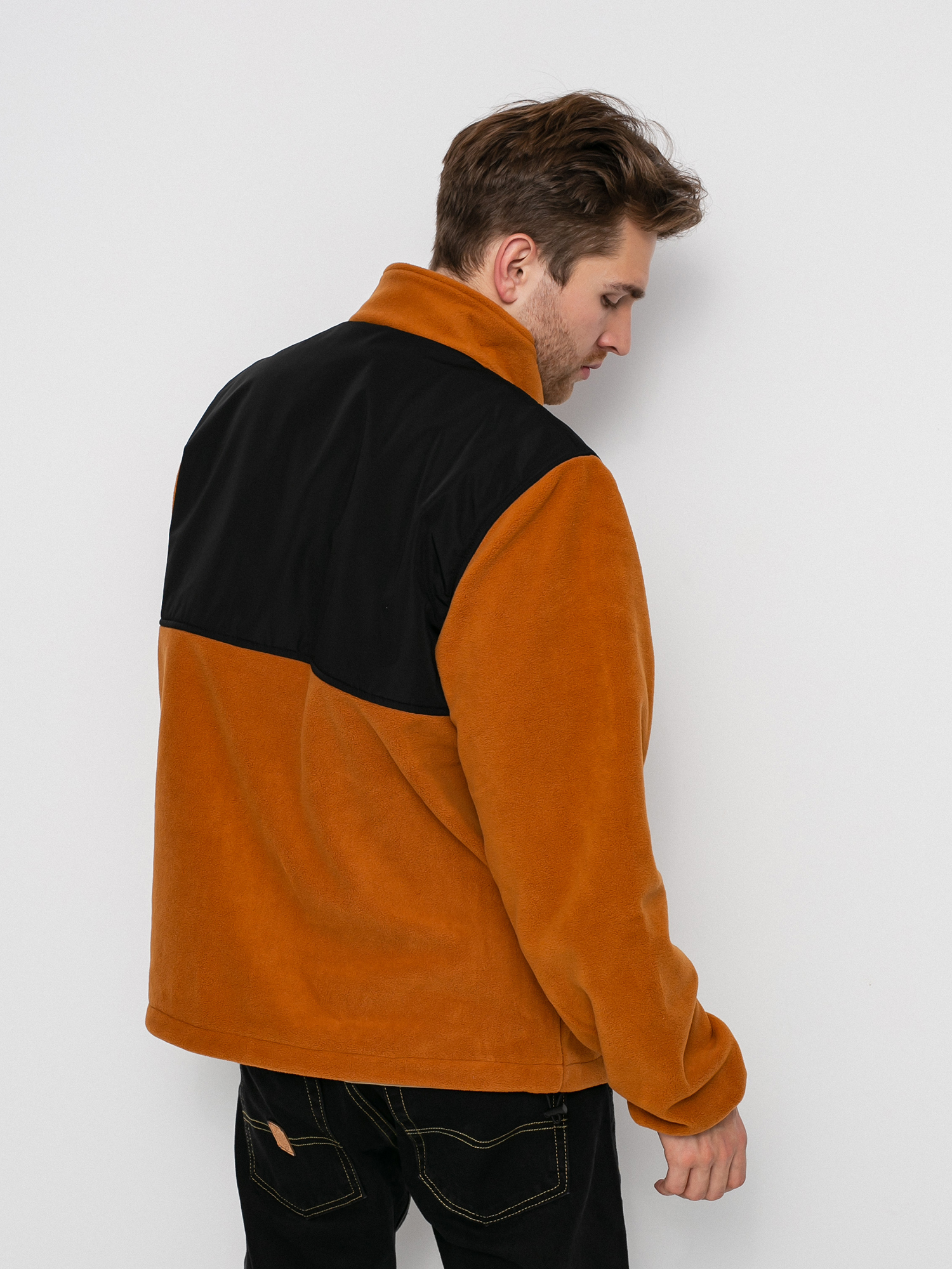 Férfi MassDnm Berg Polár pulóver (brown)