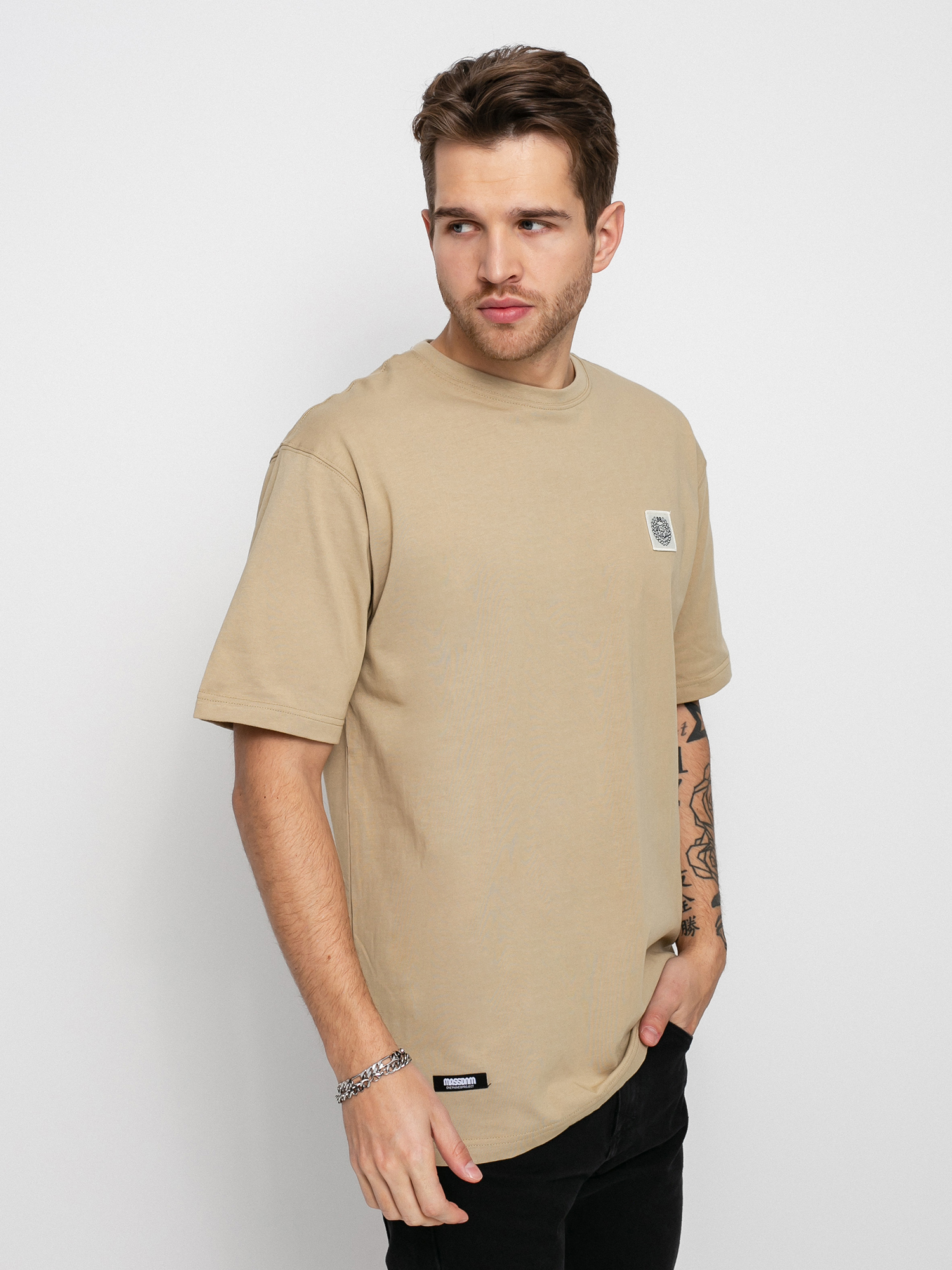 MassDnm Patch póló (beige)