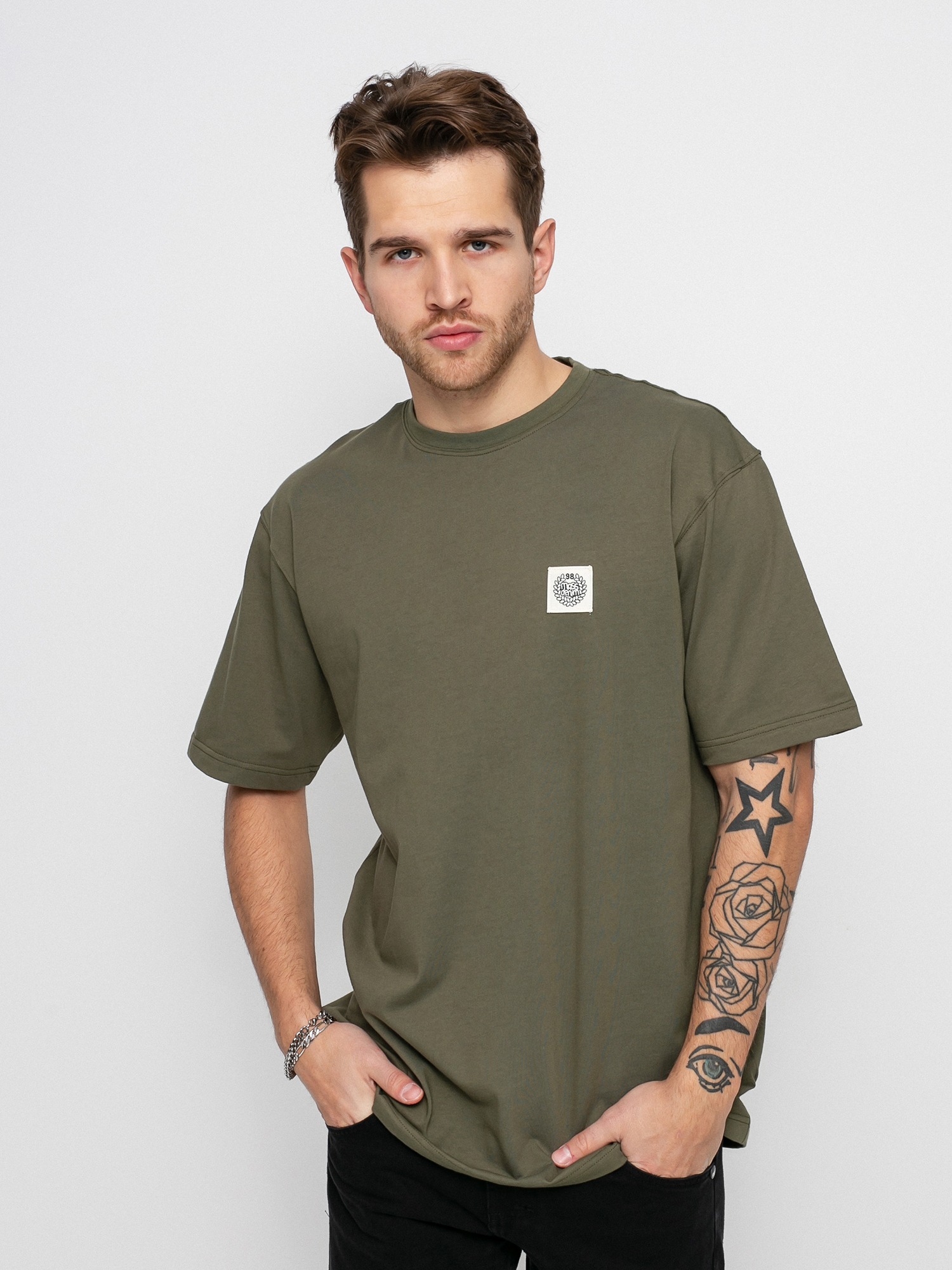 MassDnm Patch póló (olive)