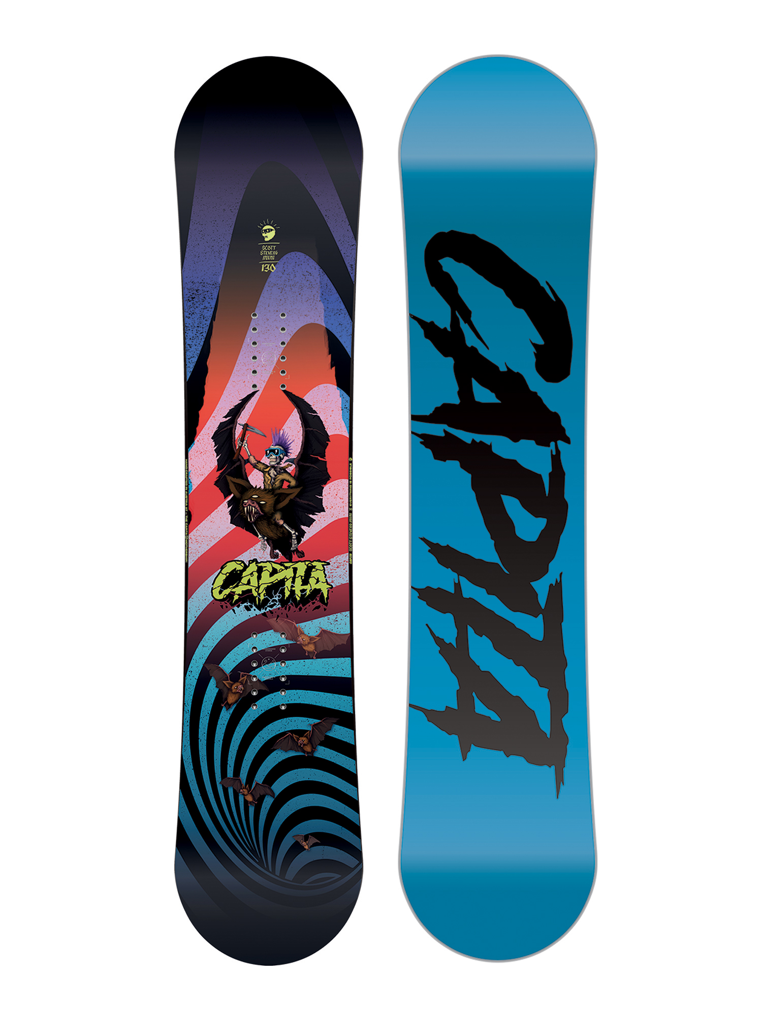 Capita Scott Stevens Mini JR Snowboard (blue/black)