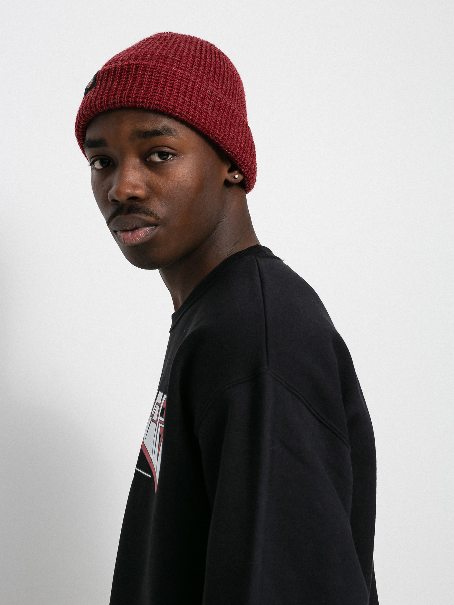 Thrasher Firme Logo Crew Pulóver (chocolate)