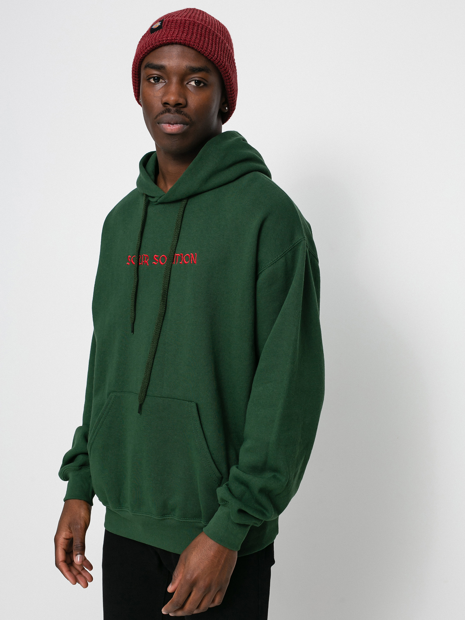 Sour Solution Anti Slice HD Kapucnis pulóver (fiorest green)