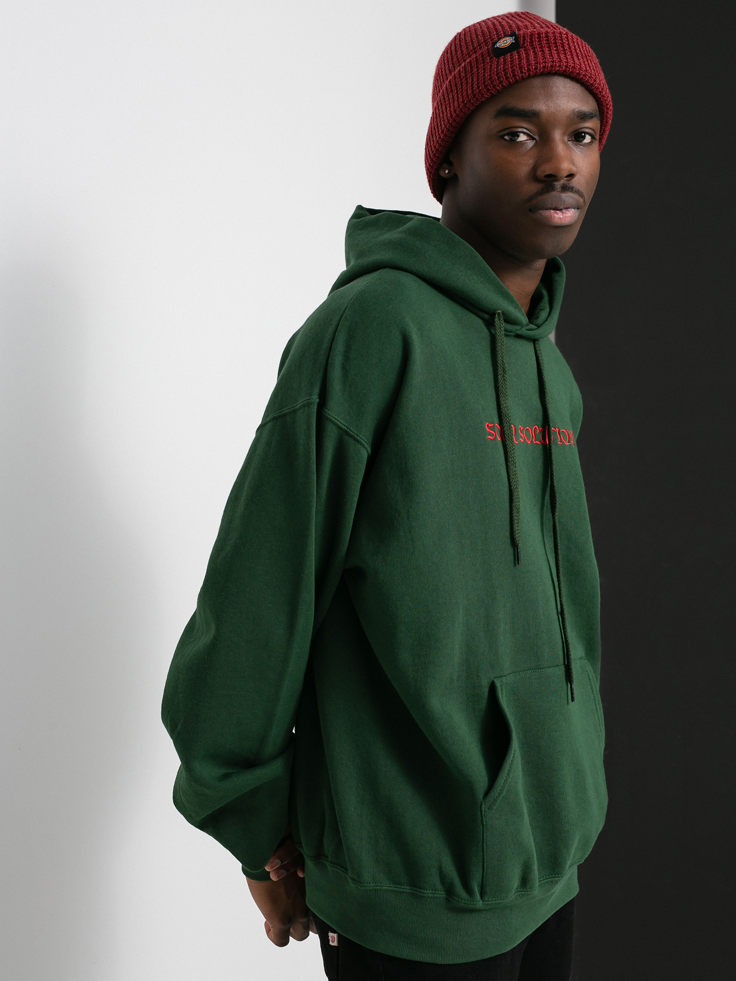 Sour Solution Anti Slice HD Kapucnis pulóver (fiorest green)