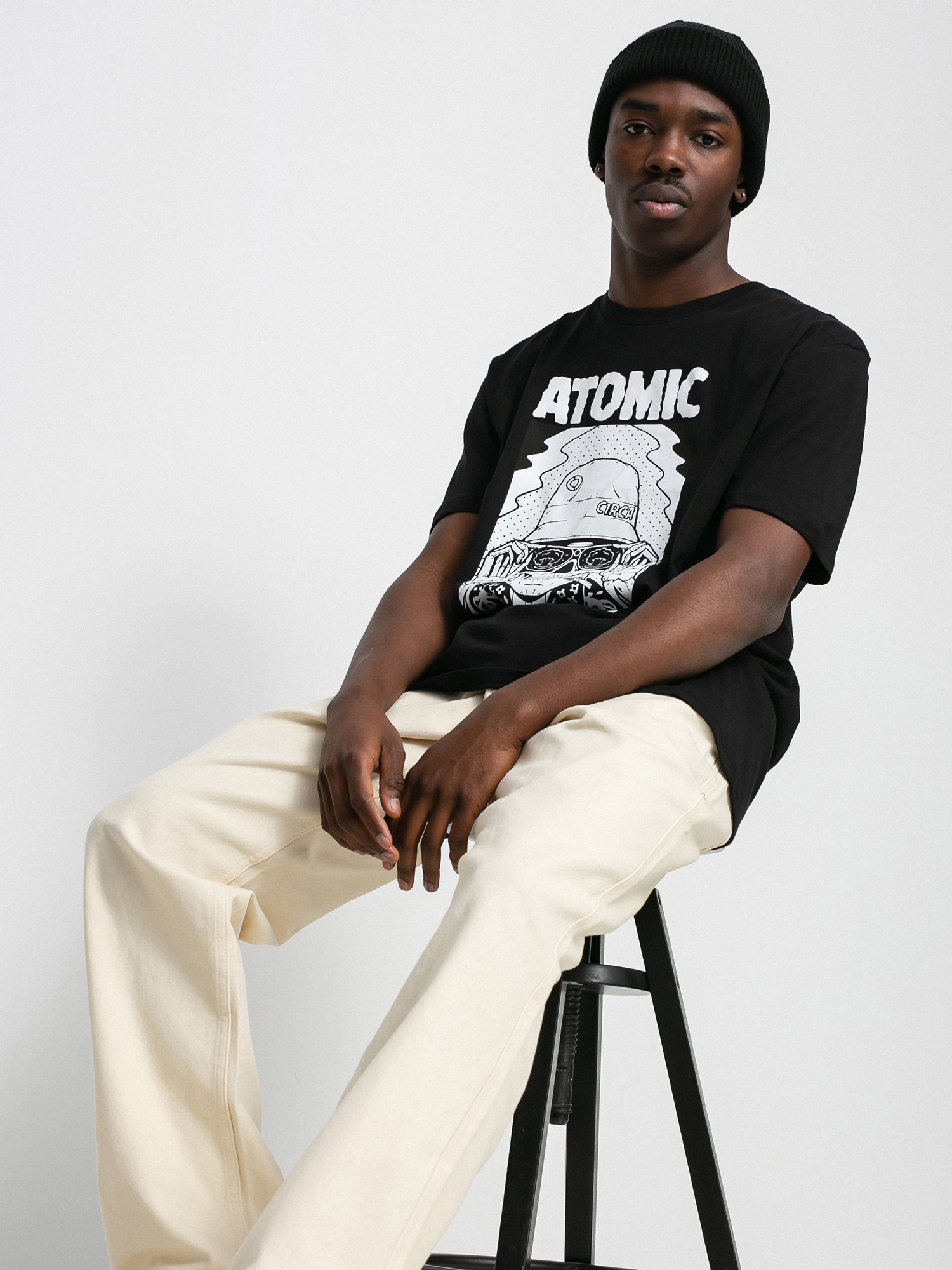 Circa Atomic Vision póló (black)