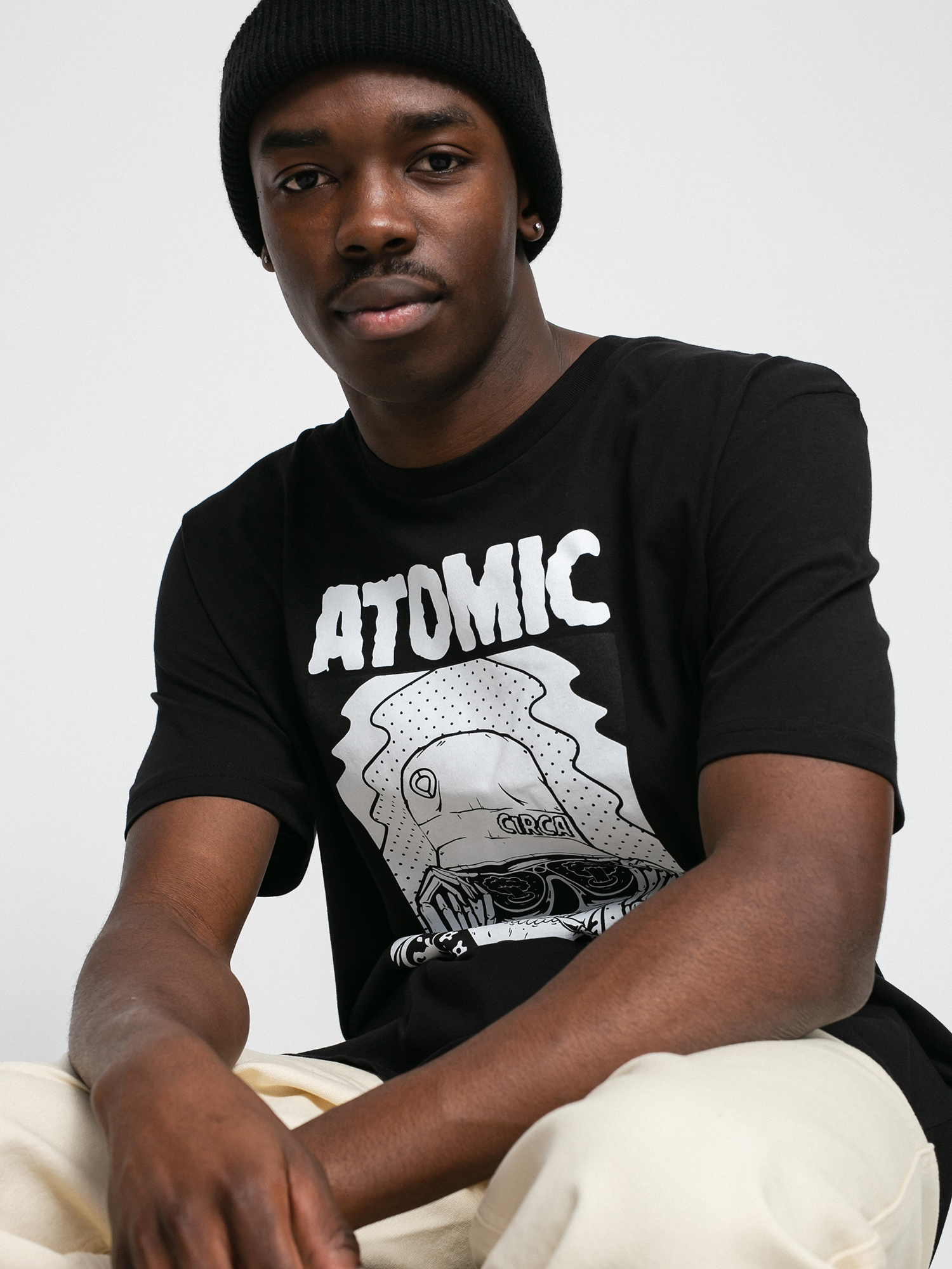 Circa Atomic Vision póló (black)