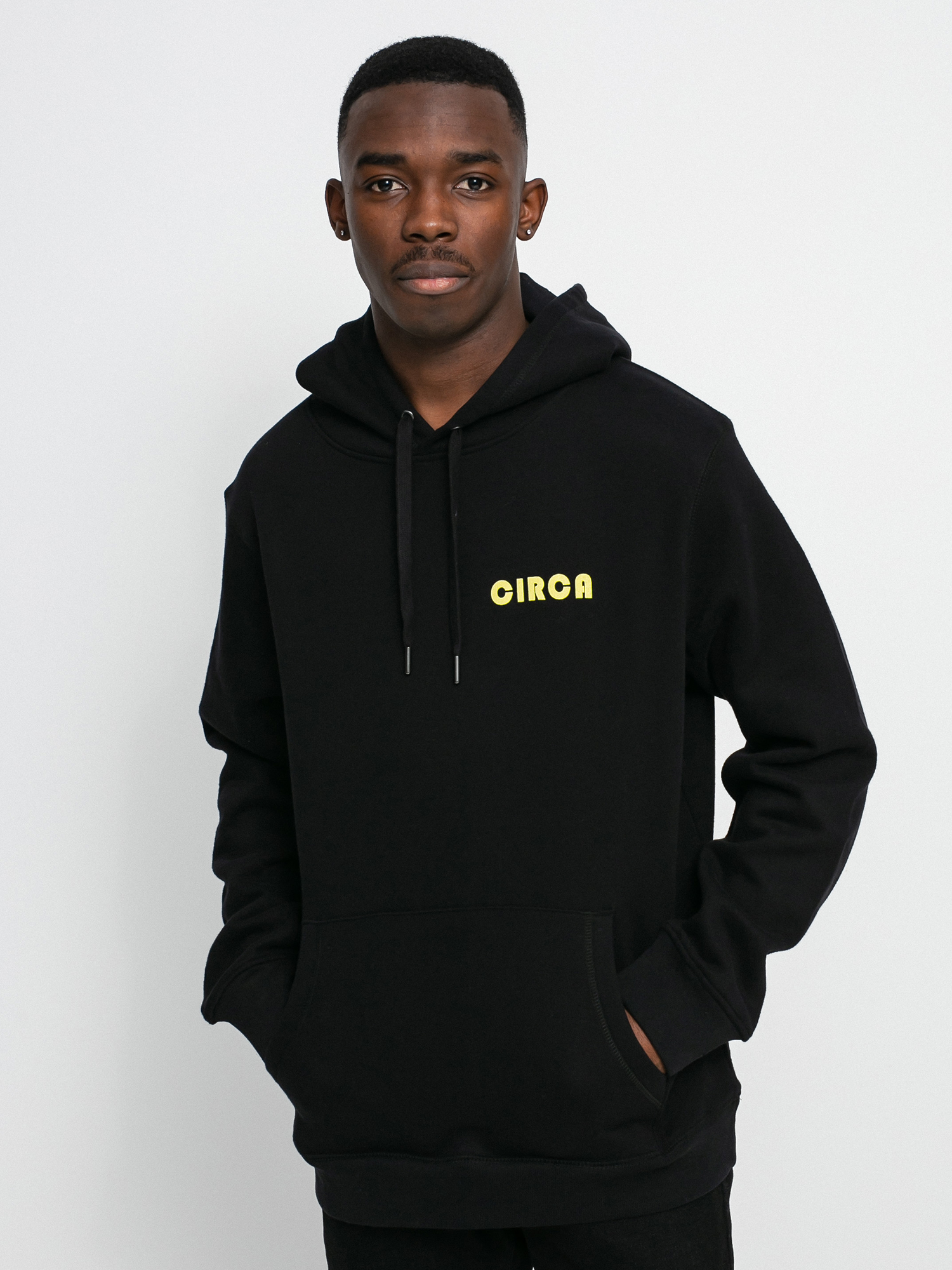 Circa Fuck Off HD Kapucnis pulóver (black)