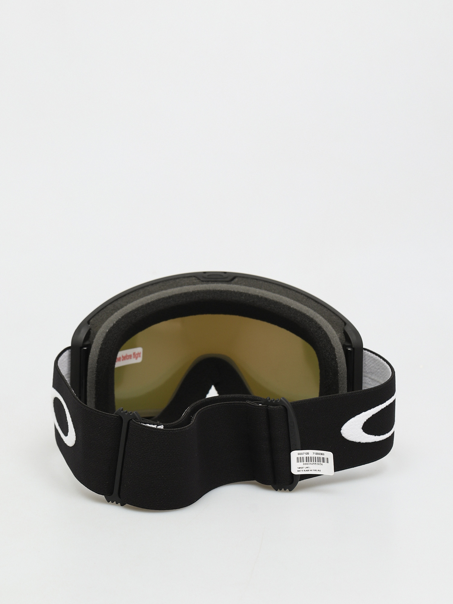 Oakley Ridge Line L Snowboard szemüveg (matte black/fire iridium)