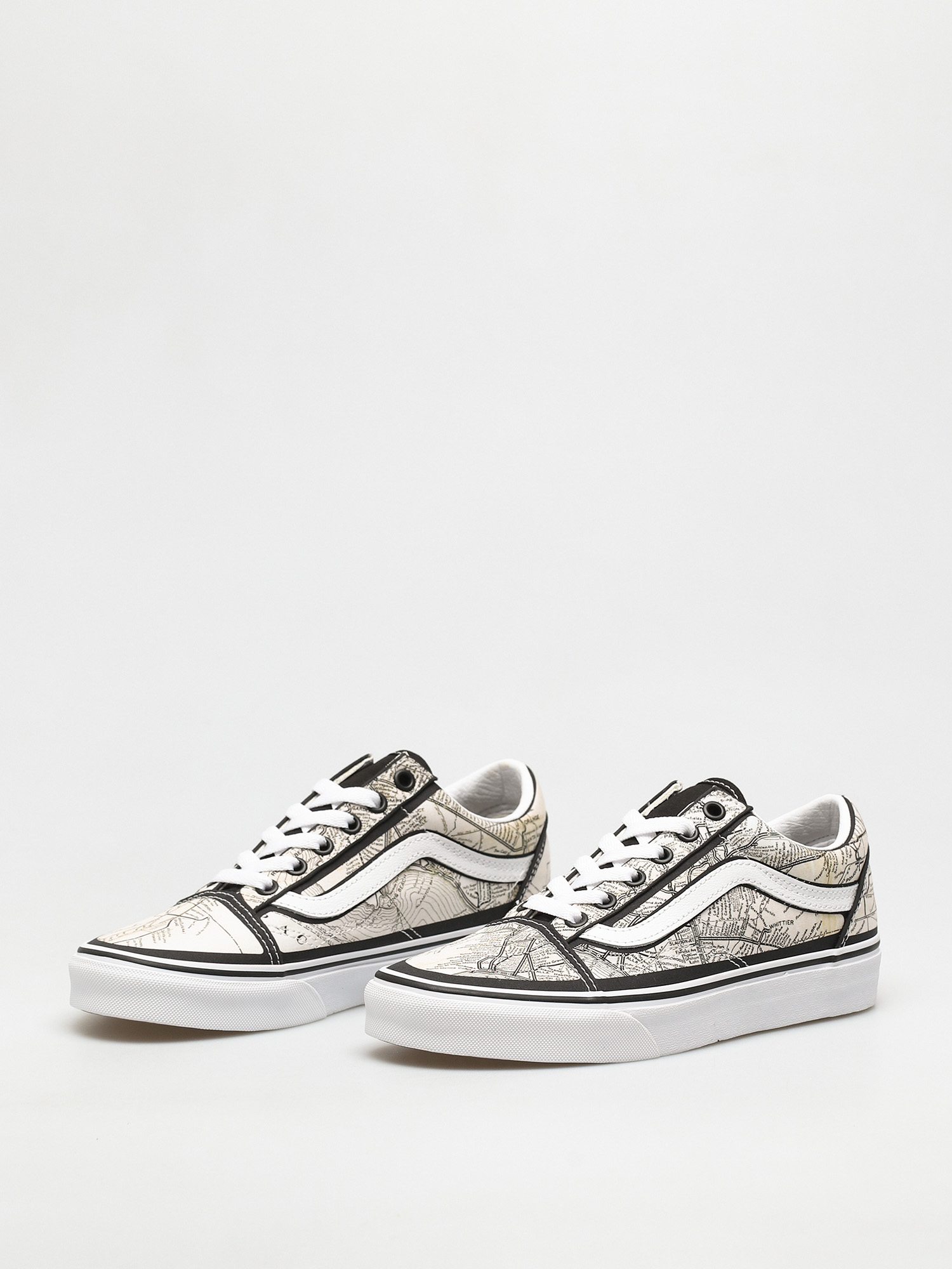 Vans X Moca Old Skool Cipők Wmn (frances stark/maps)