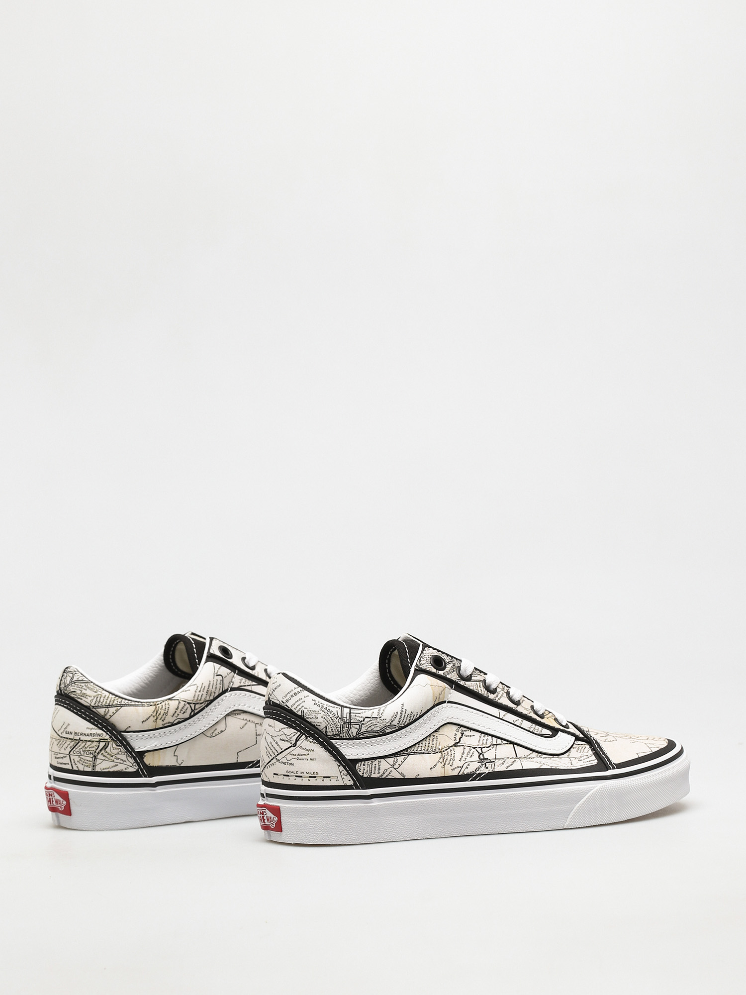 Vans X Moca Old Skool Cipők Wmn (frances stark/maps)