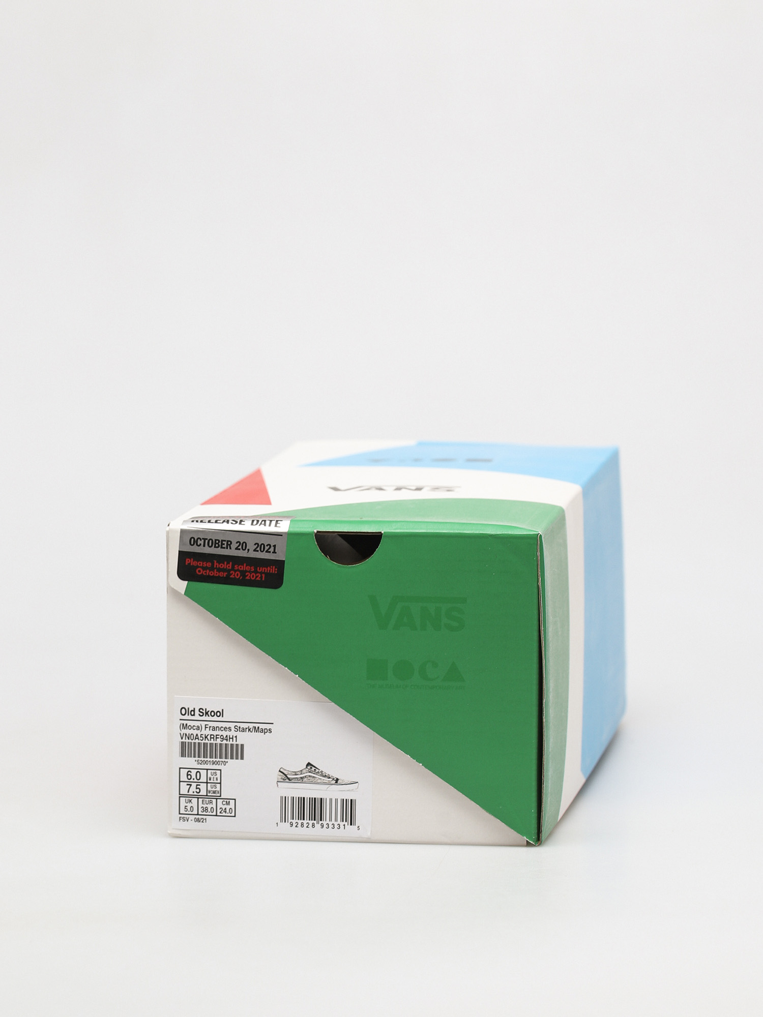 Vans X Moca Old Skool Cipők Wmn (frances stark/maps)