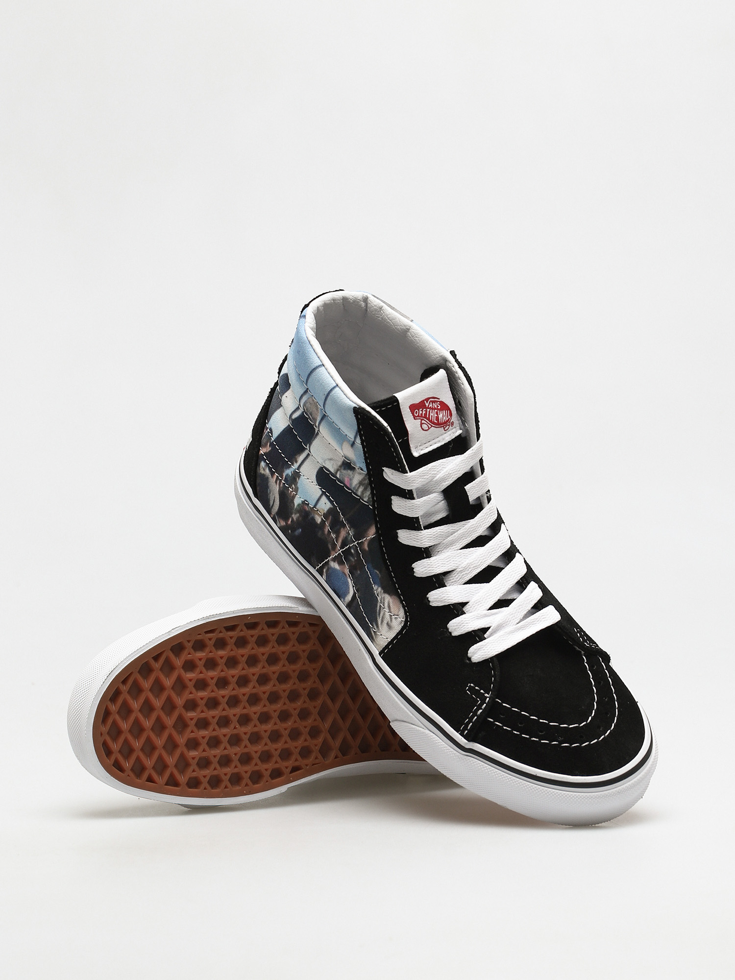 Vans X Moca Sk8 Hi Cipők (frances stark/black)