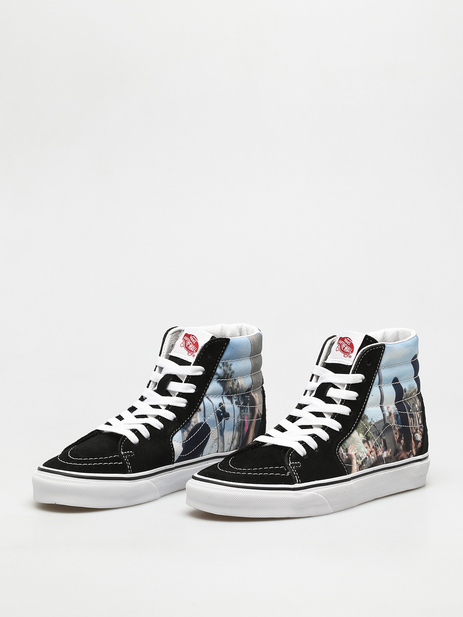 Vans X Moca Sk8 Hi Cipők (frances stark/black)