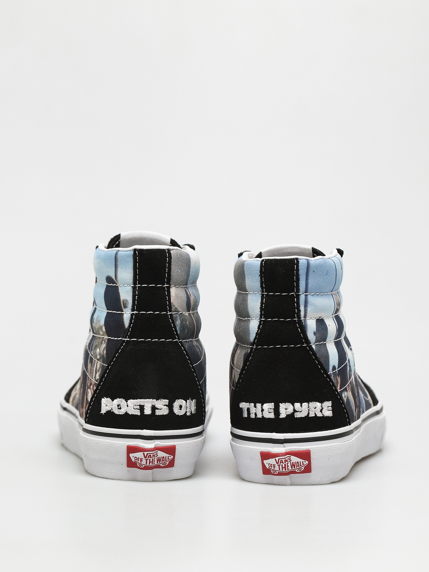 Vans X Moca Sk8 Hi Cipők (frances stark/black)