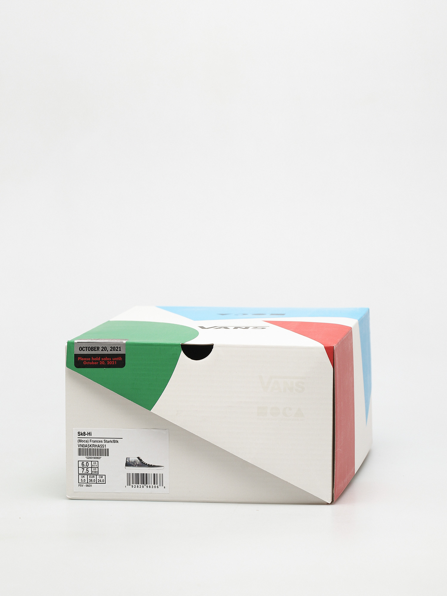 Vans X Moca Sk8 Hi Cipők (frances stark/black)