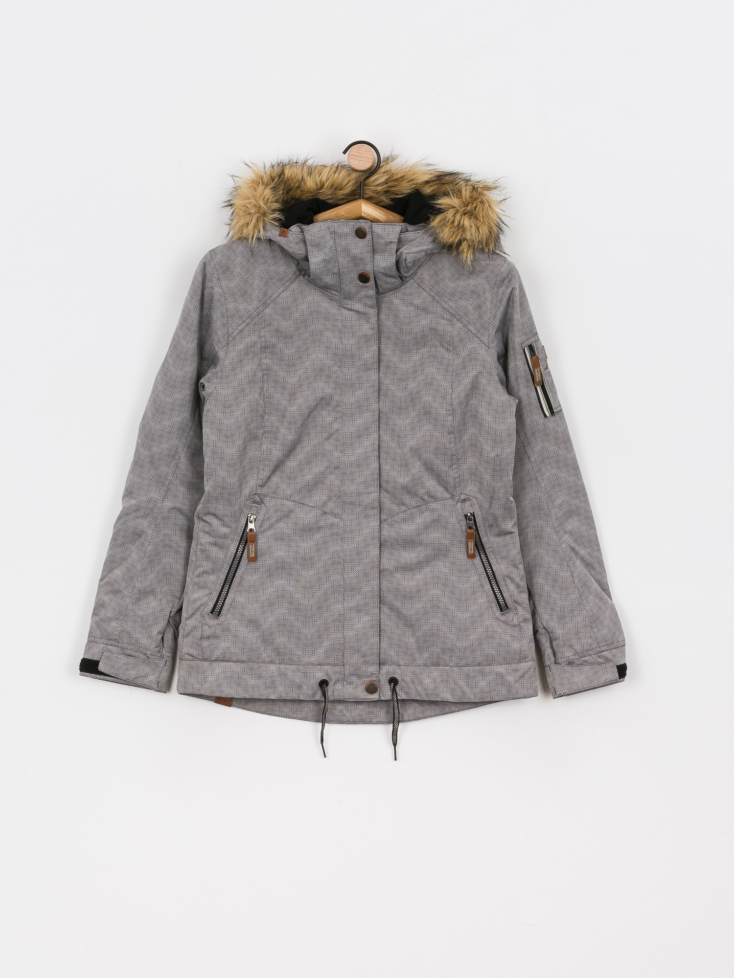 Női Roxy Meade Snowboard dzseki (true black/white)