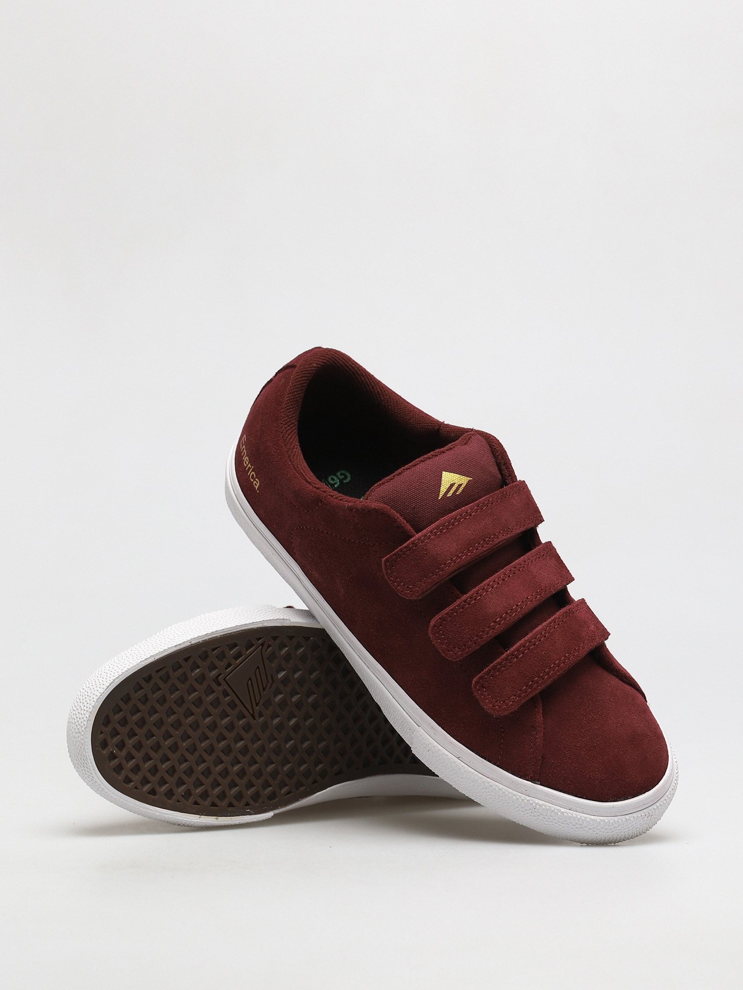 Emerica Omen Lo Vco Cipők (burgundy)