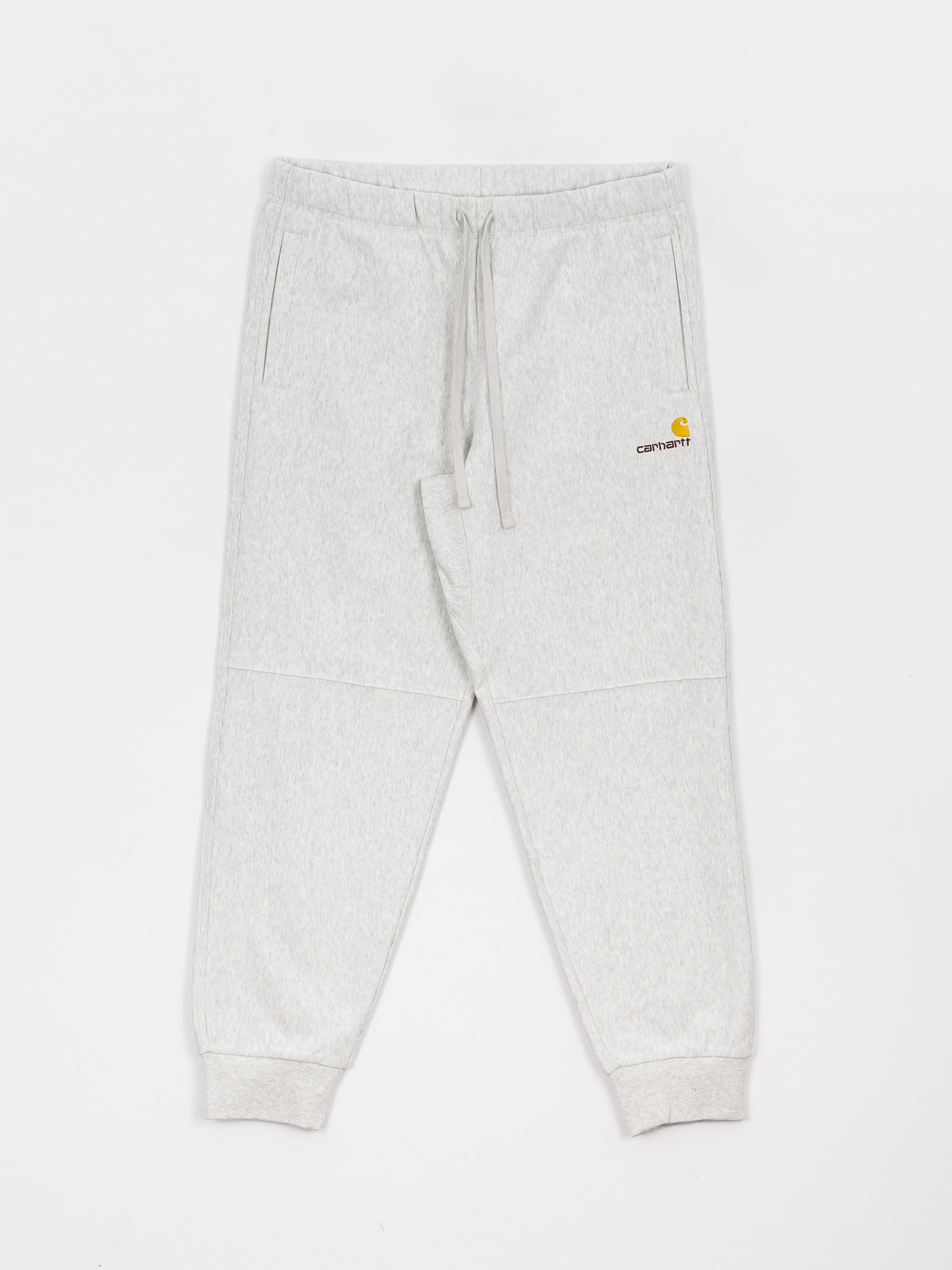 Carhartt WIP American Script Jogging Kisnadrág (ash heather)