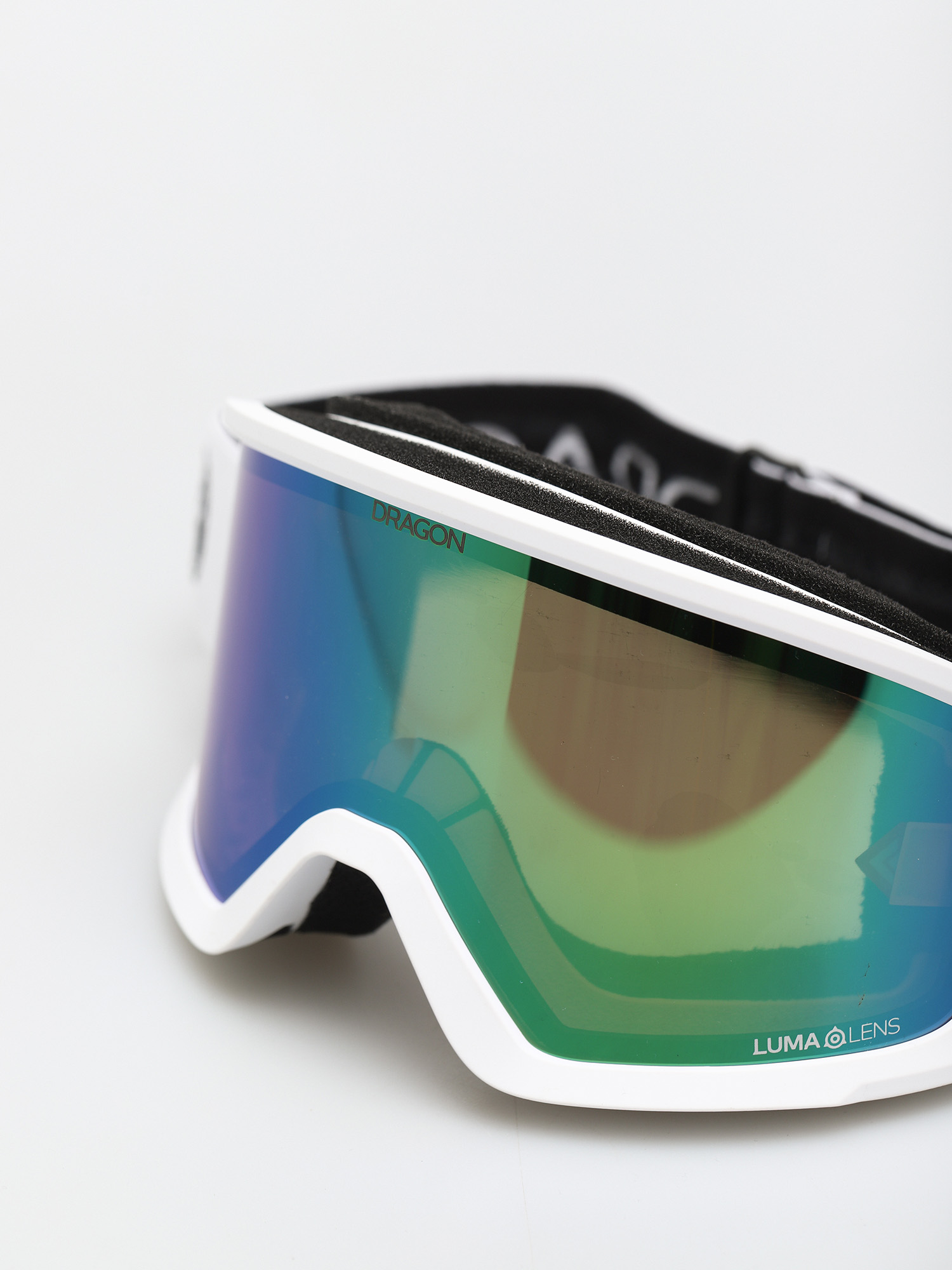 Dragon DX3 OTG Snowboard szemüveg (white/lumalens green ion)