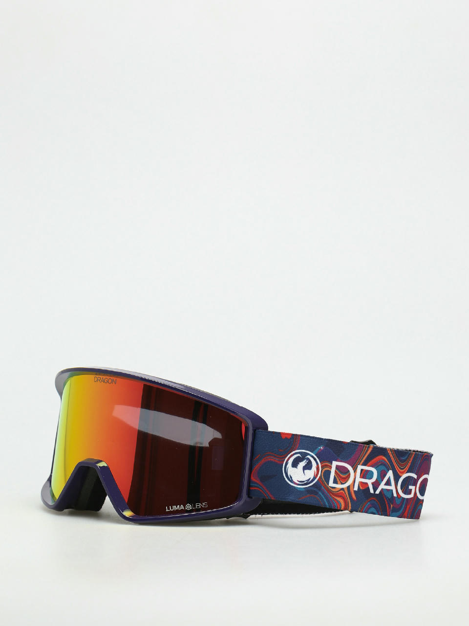 Dragon DXT OTG Snowboard szemüveg (swirl/lumalnes red ion)