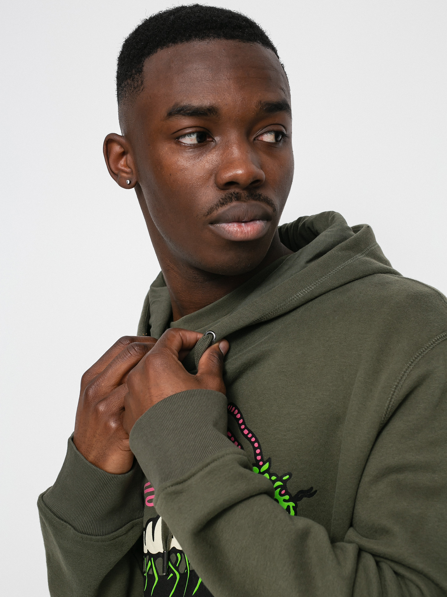 Circa Centipweed HD Kapucnis pulóver (military green)